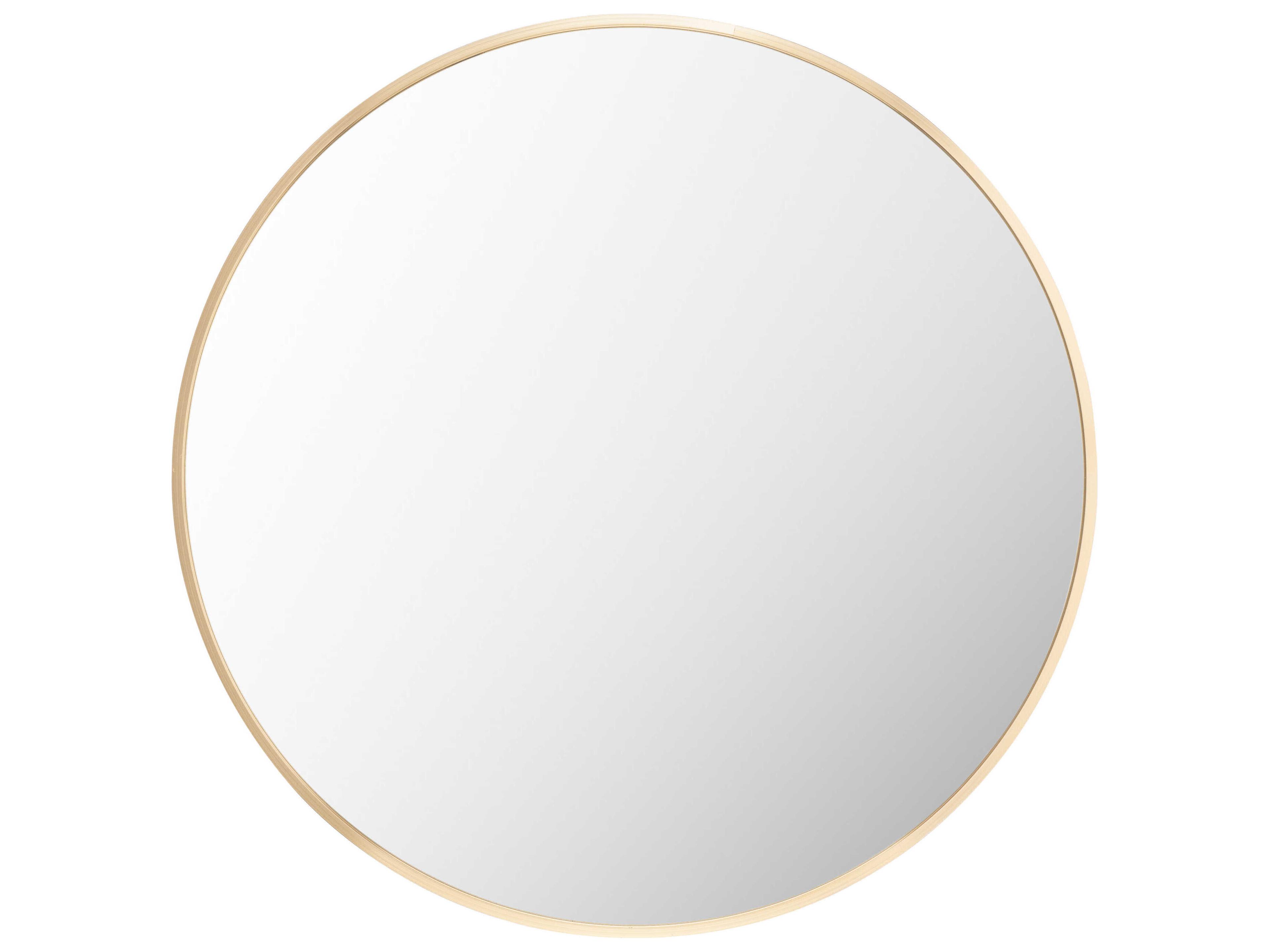 Livabliss by Surya Aranya Gold Wall Mirror Round