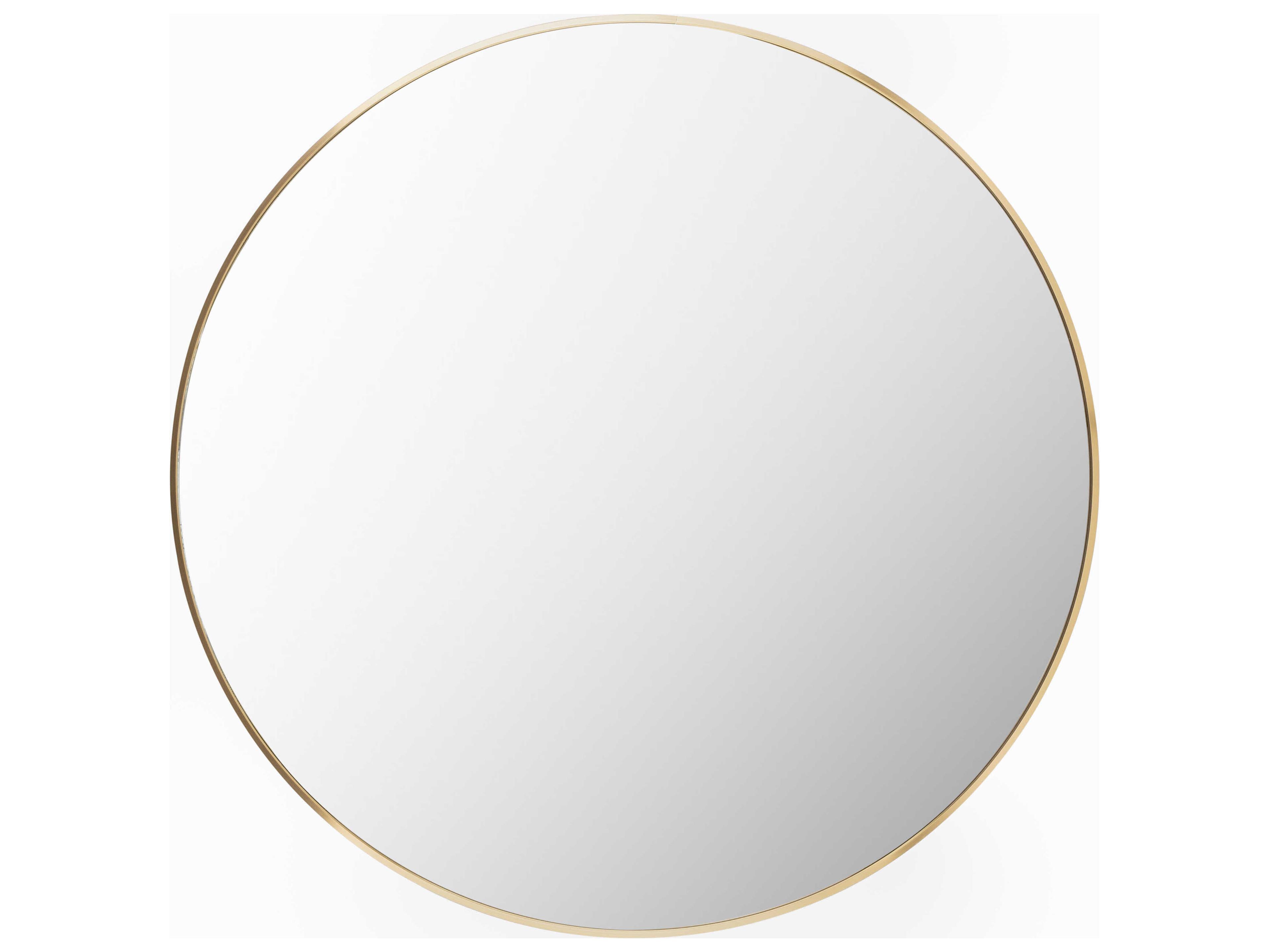 Livabliss by Surya Aranya Gold Wall Mirror Round