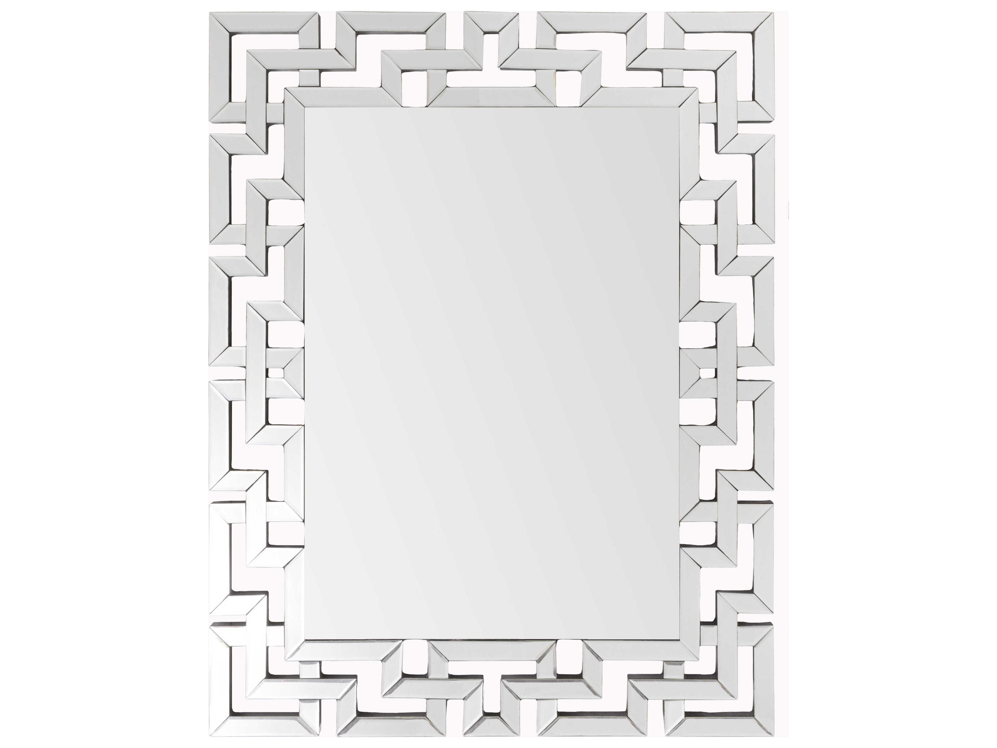 Livabliss by Surya Radcliff Clear Rectangular Wall Mirror