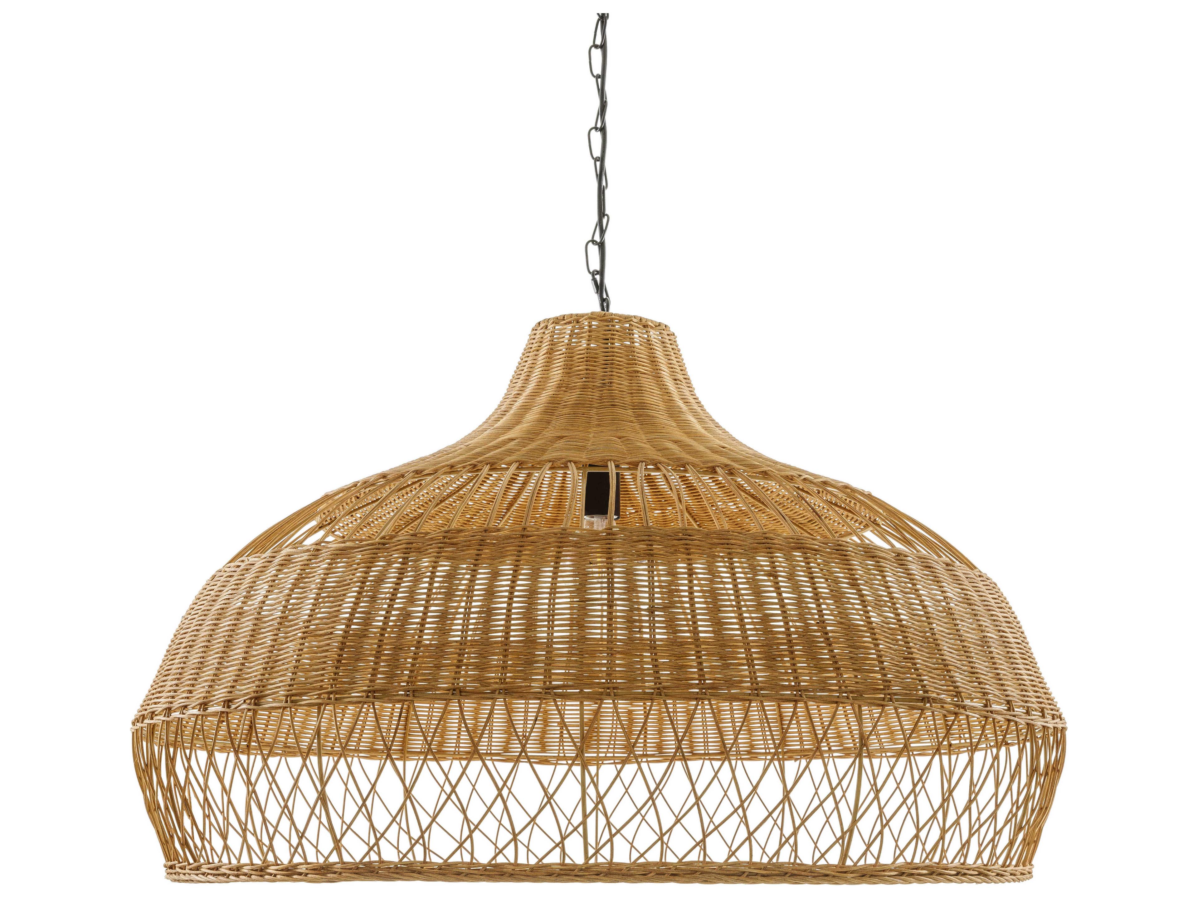 Livabliss by Surya Radiant 1-Light Dark Brown Pendant