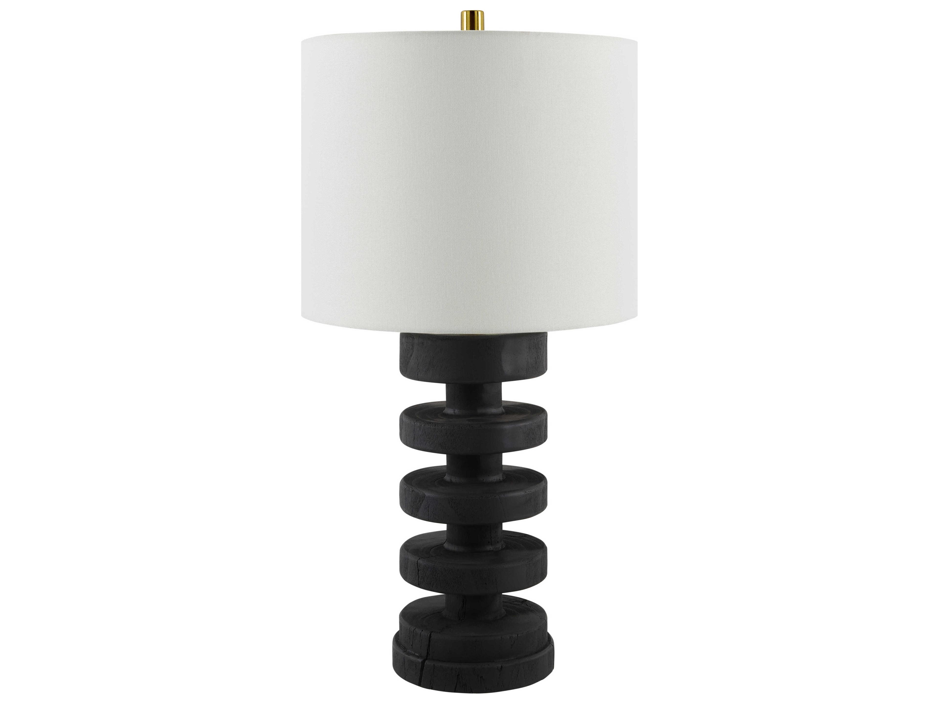 Livabliss by Surya Sagy Black Buffet Lamp