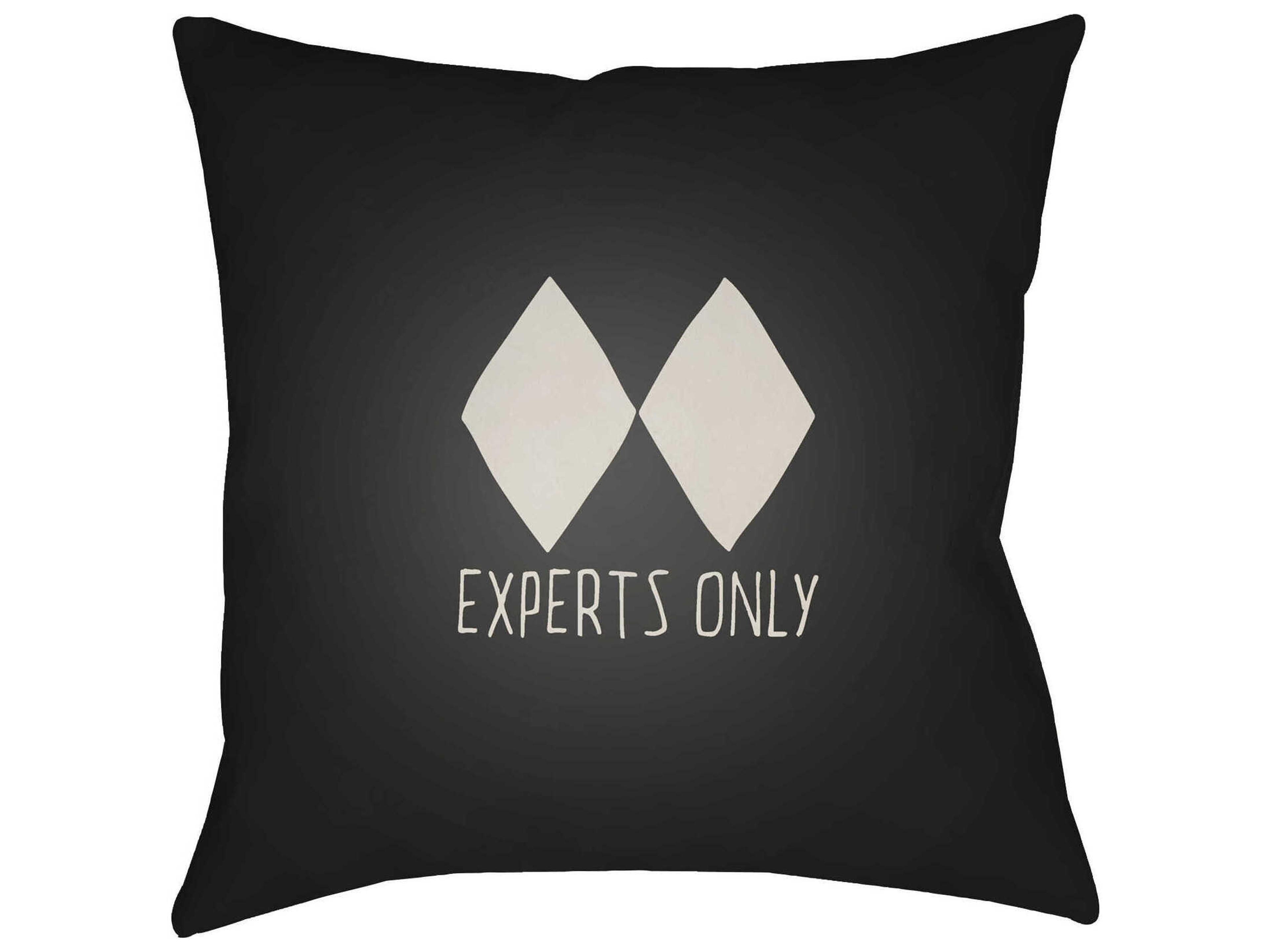 Livabliss by Surya Black Diamond Pillows