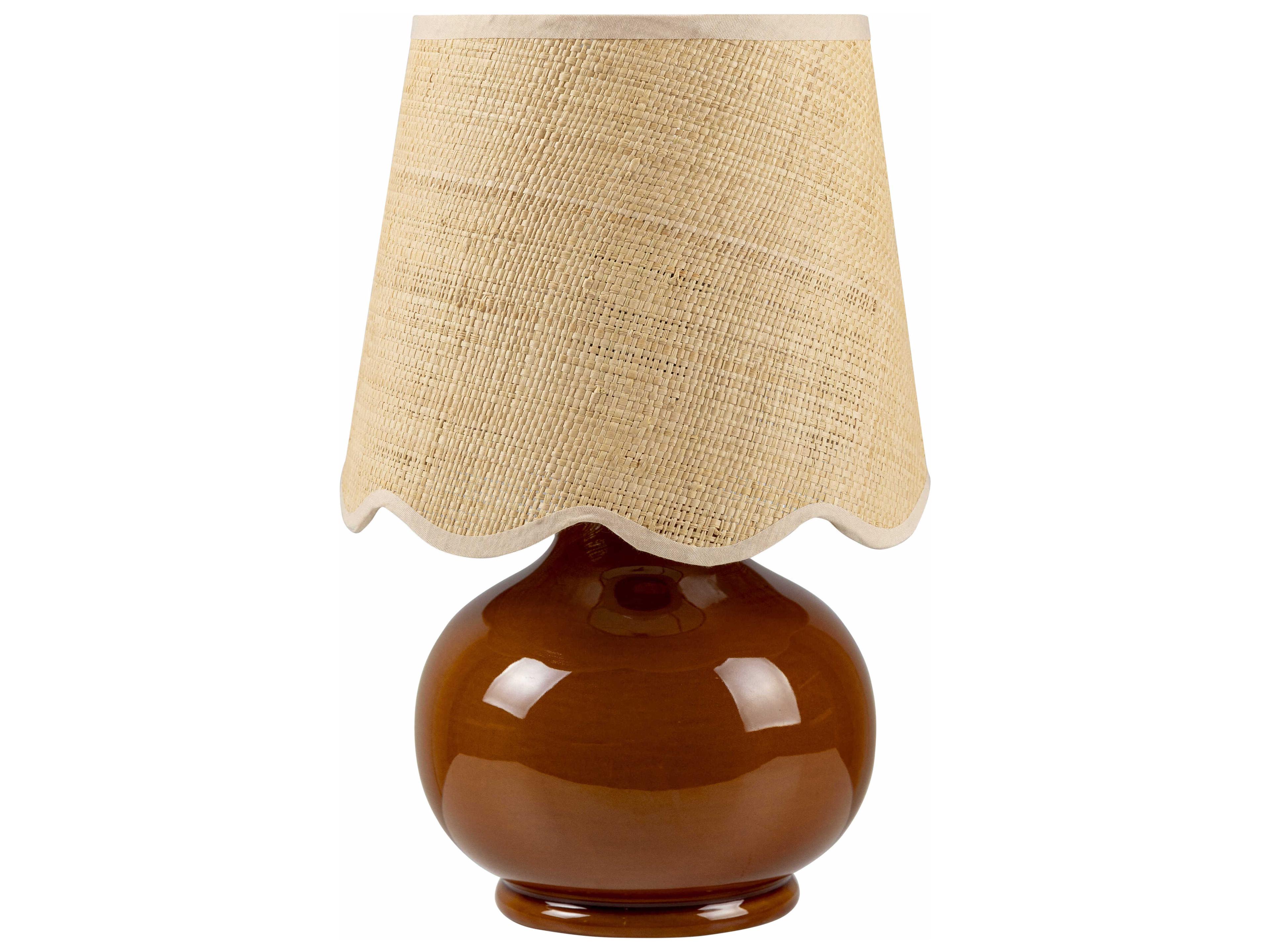 Stella Diminuta Tan Brown Table Lamp