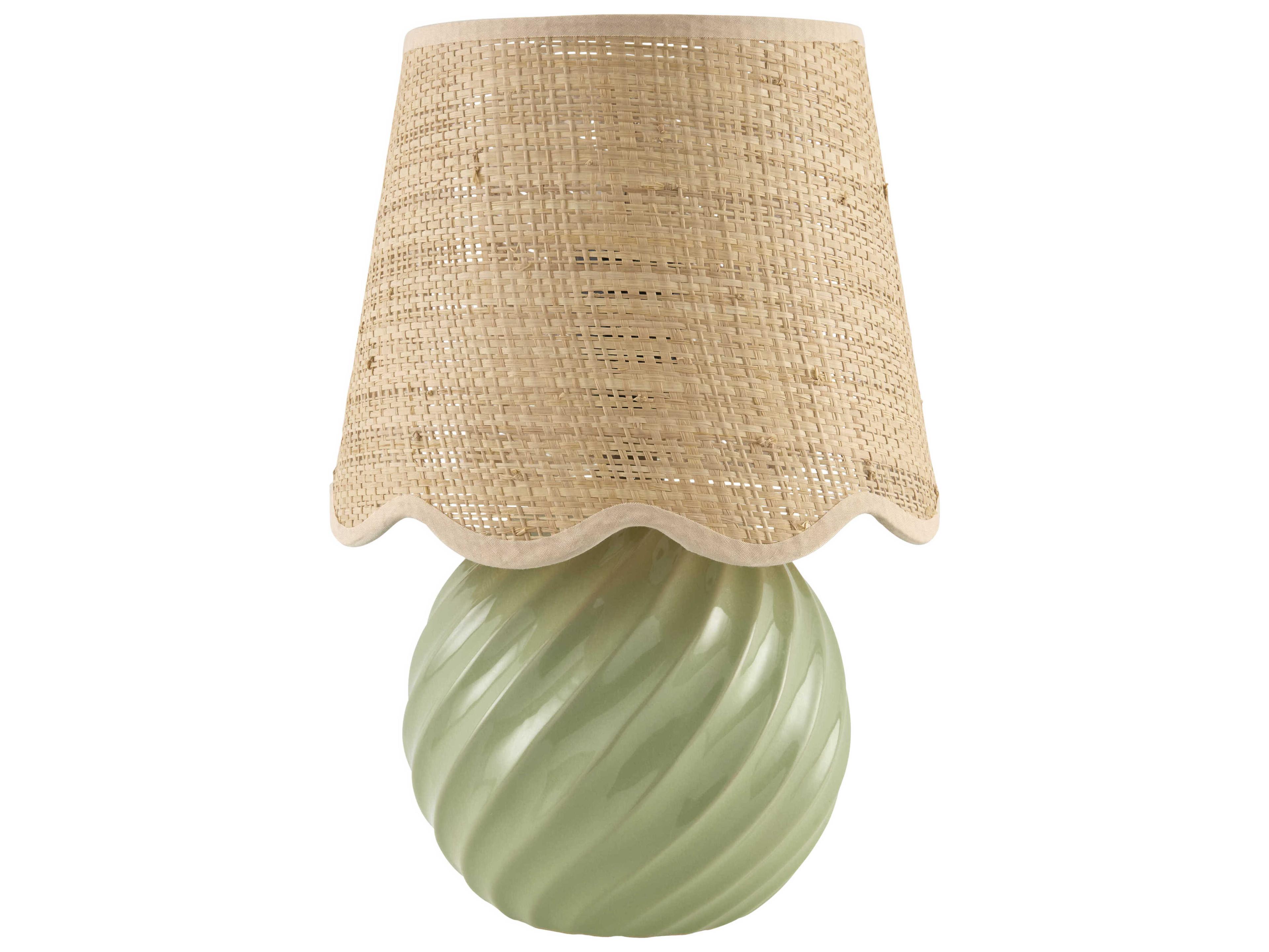 Livabliss by Surya Stelvio Green Table Lamp