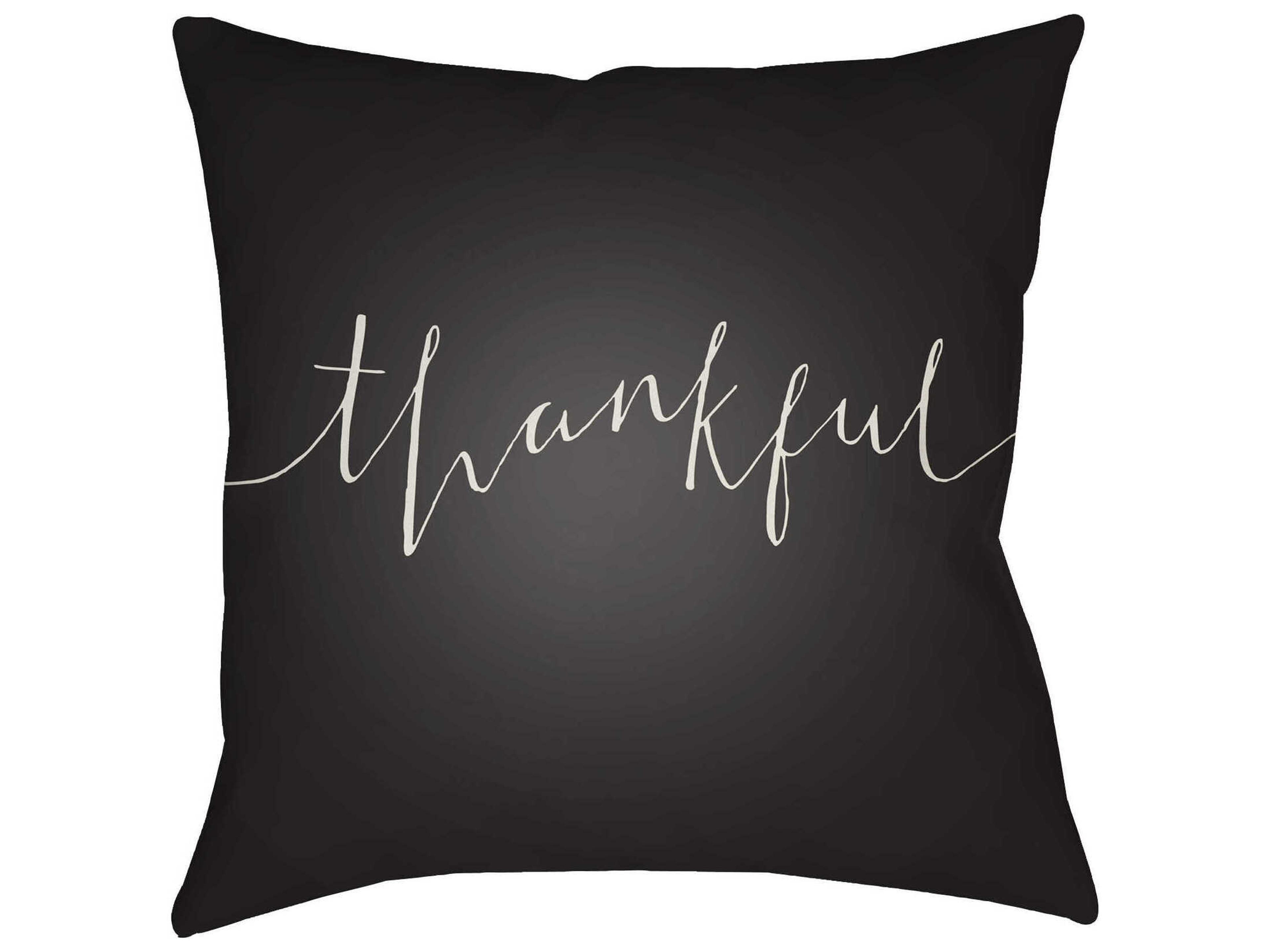 Livabliss by Surya Thankful Pillows
