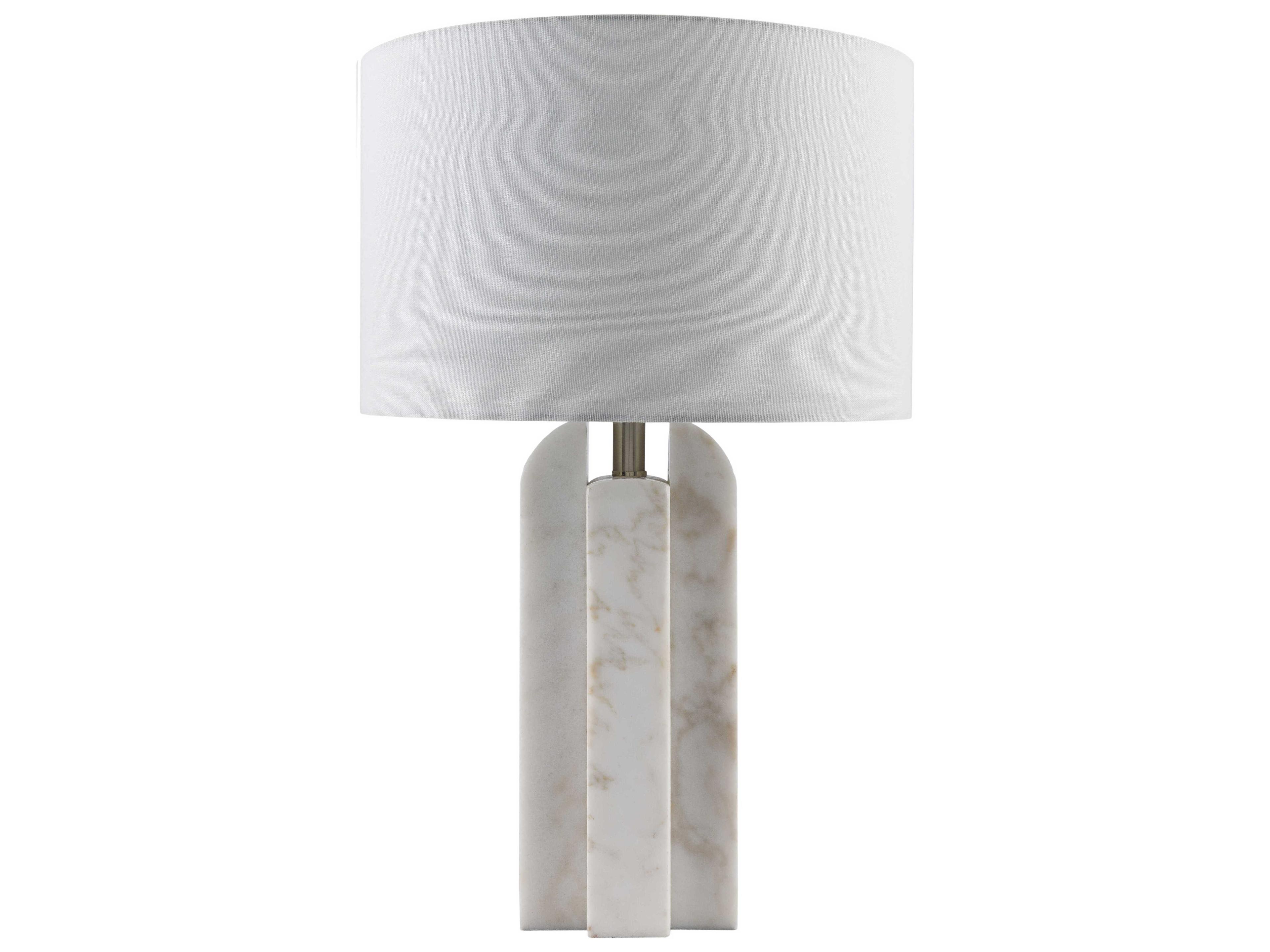 Livabliss by Surya Tallado White Buffet Lamp