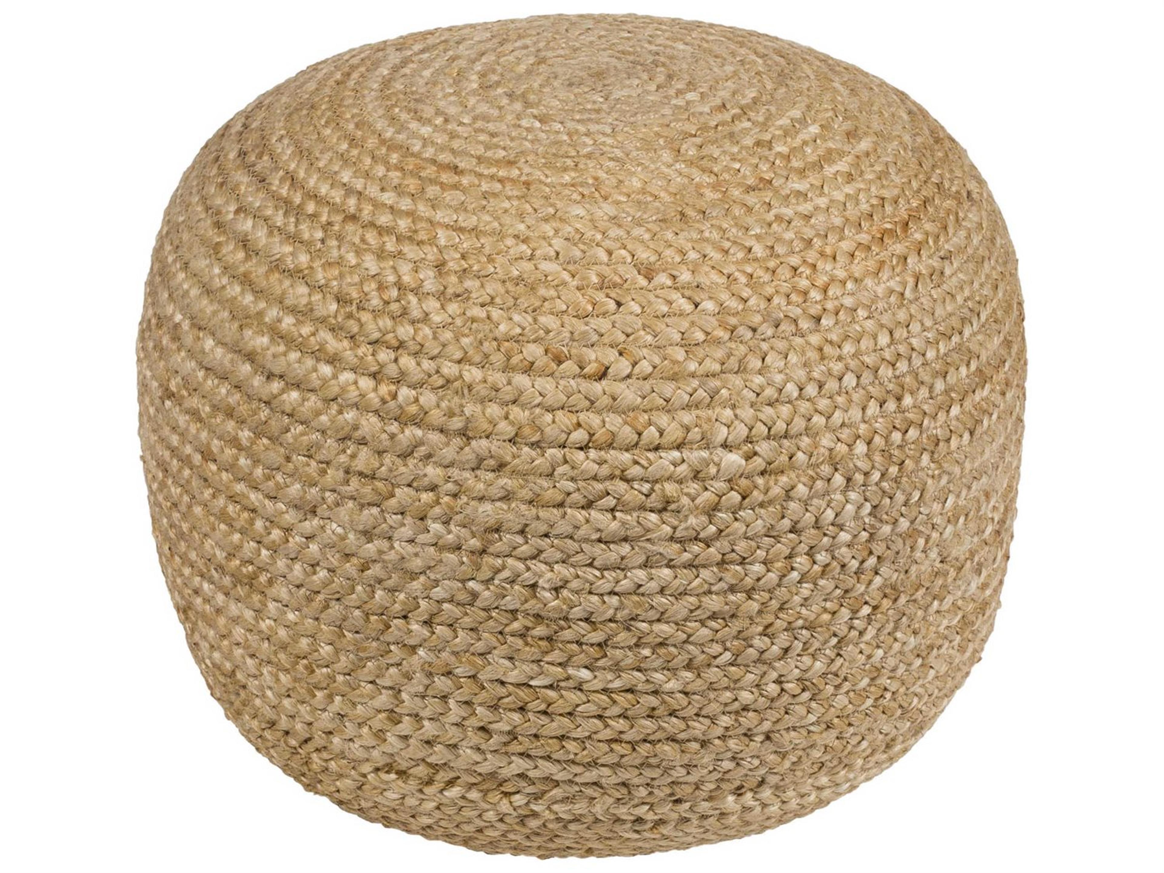 Livabliss by Surya Tropics Khaki Brown Ottoman