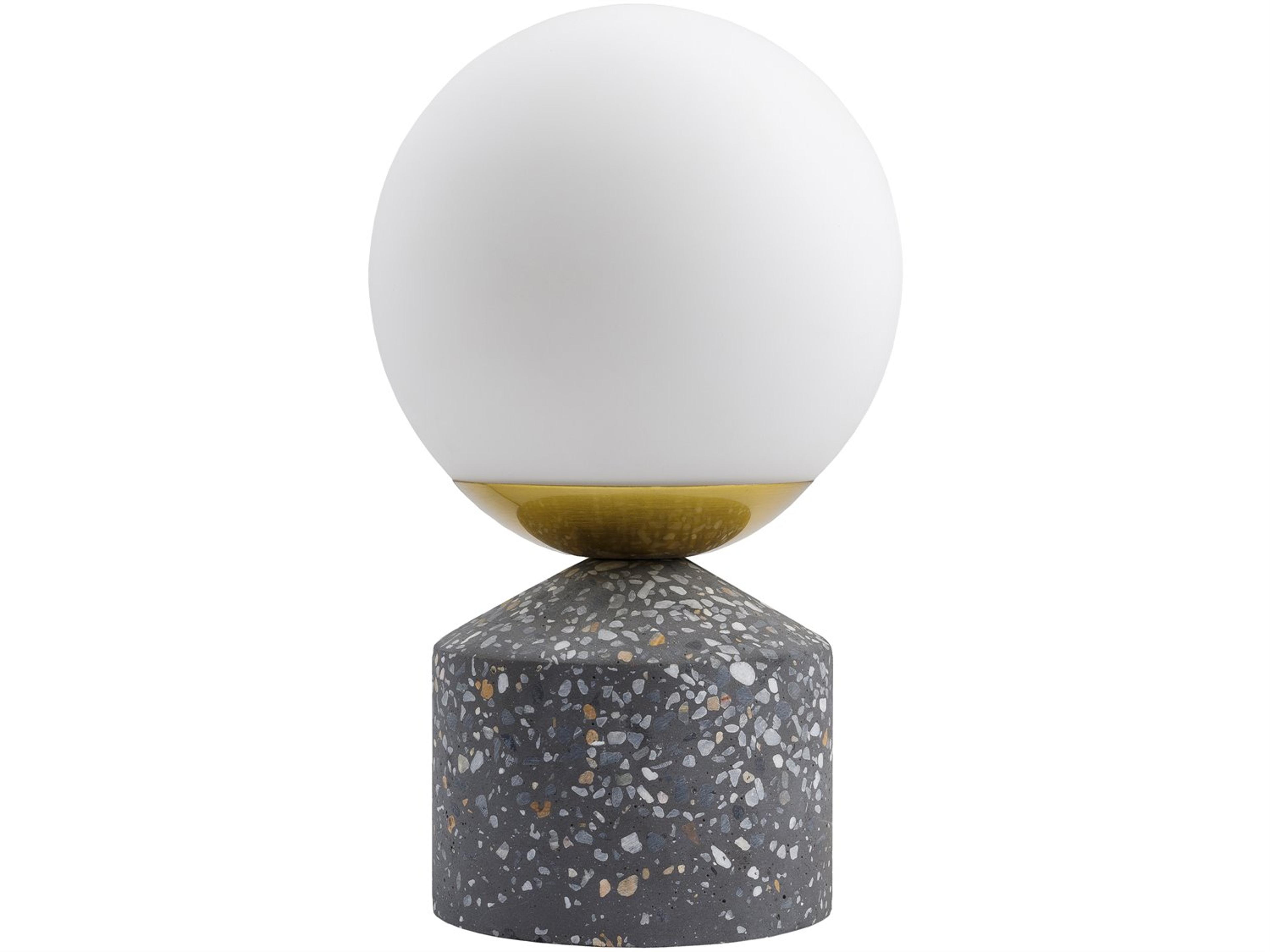 Livabliss by Surya Verve Aqua Gray Table Lamp