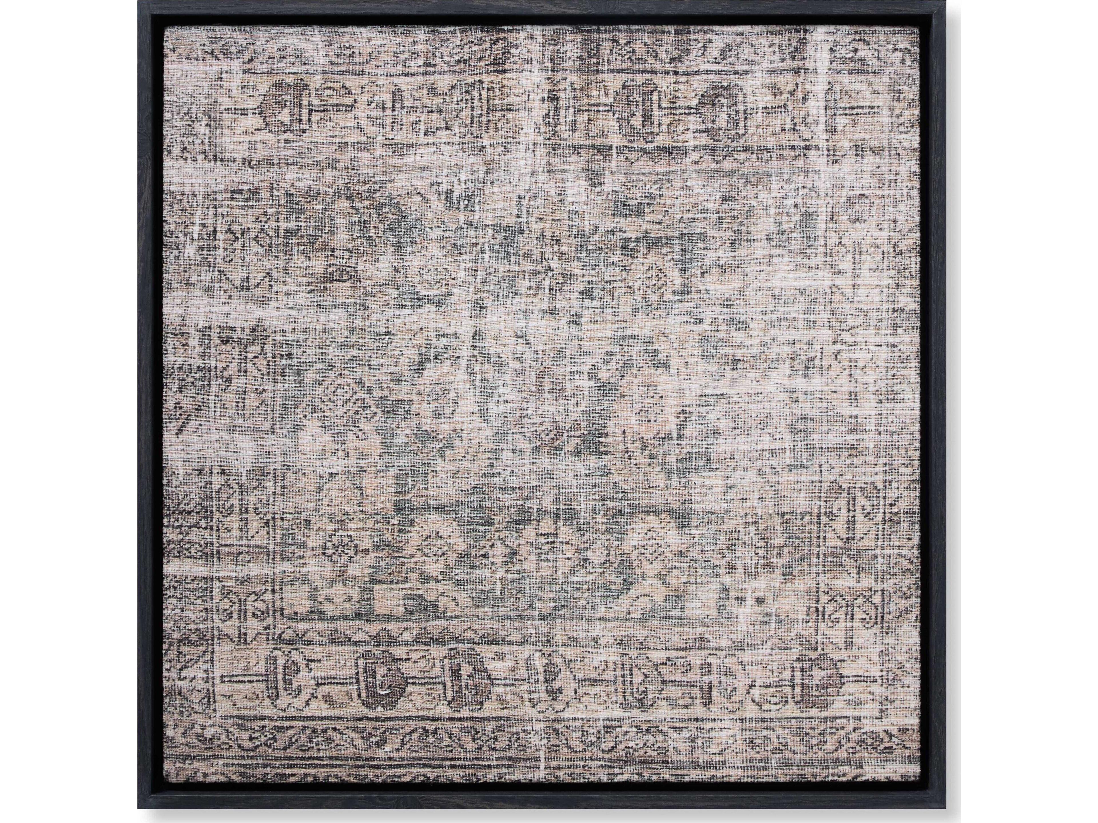 Loloi Green / Multi Wall Art Canvas Wall Art