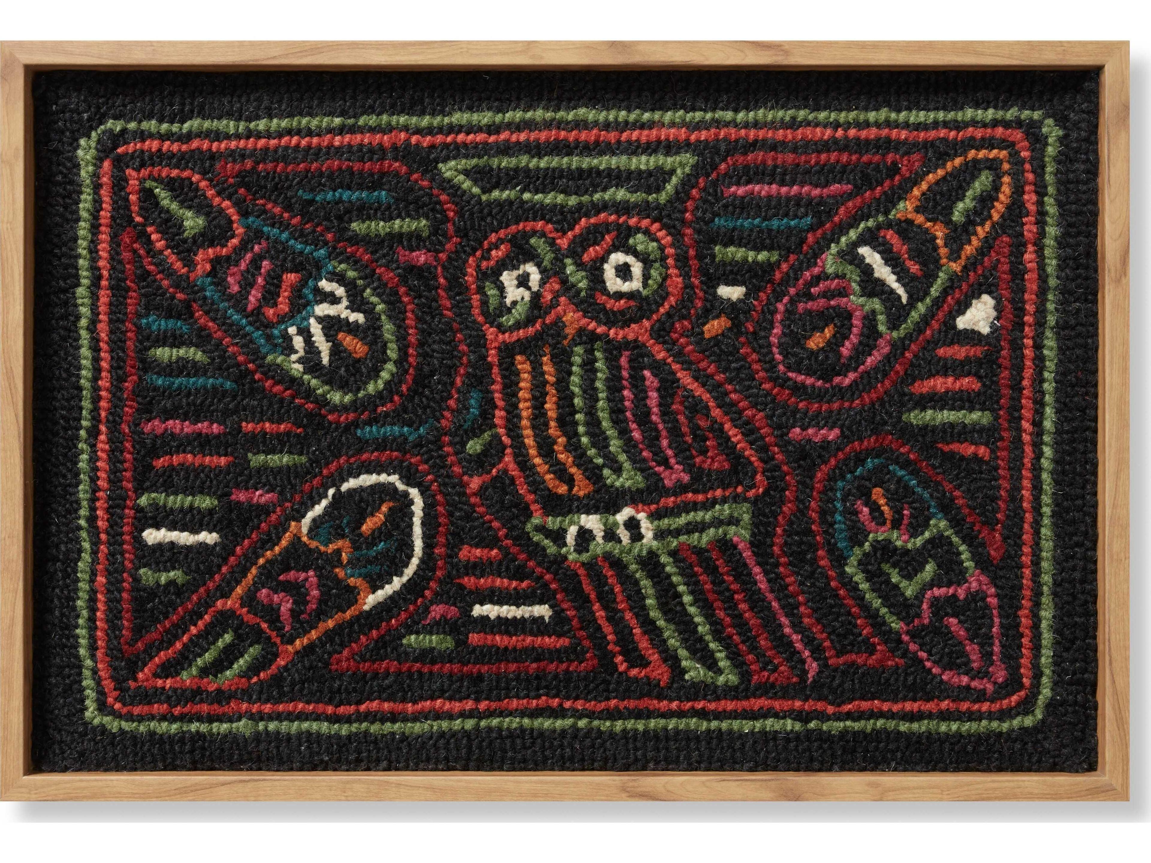 Loloi Multi / Black Wall Art 3D Wall Art