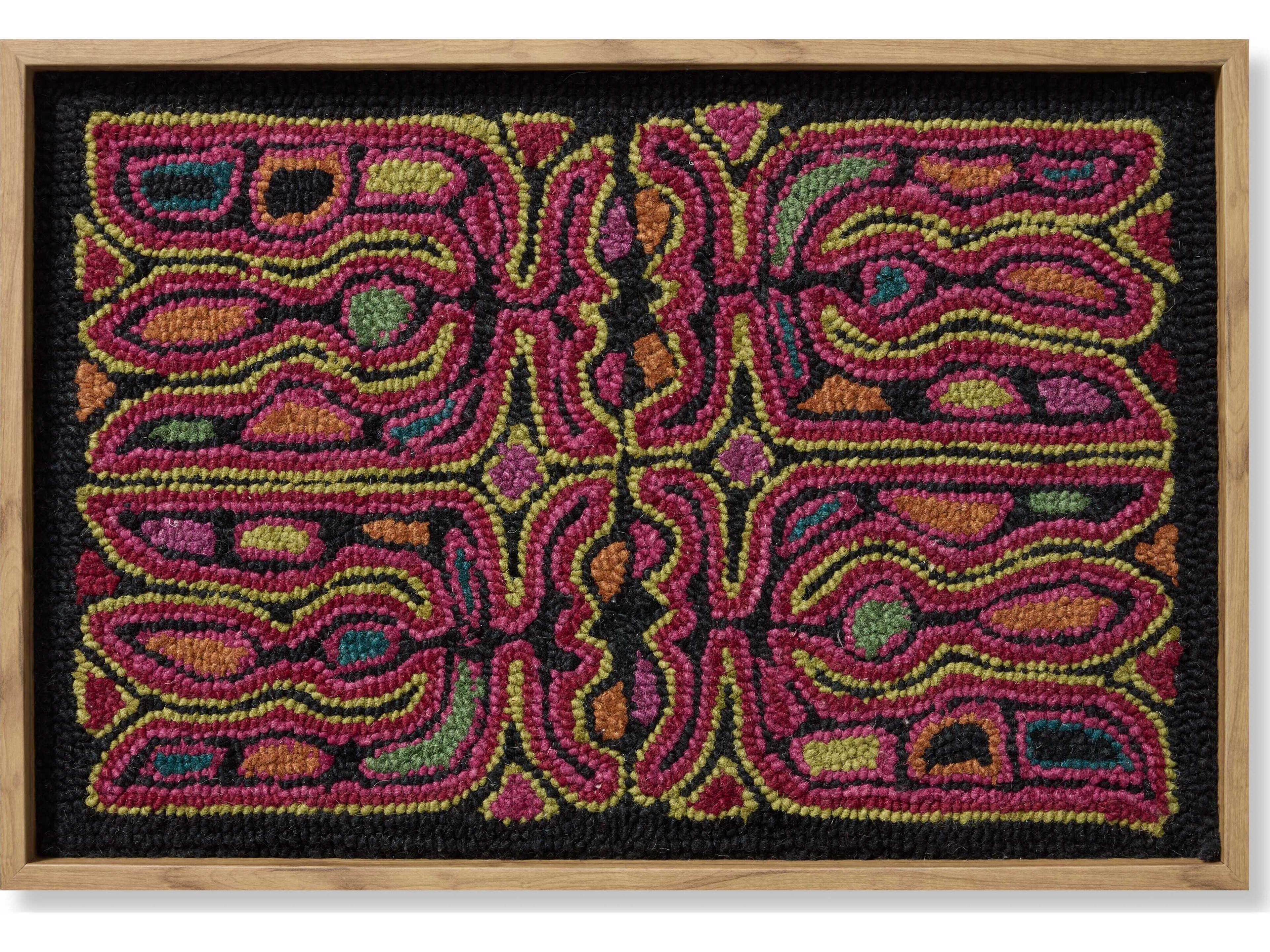 Loloi Multi / Black Wall Art 3D Wall Art