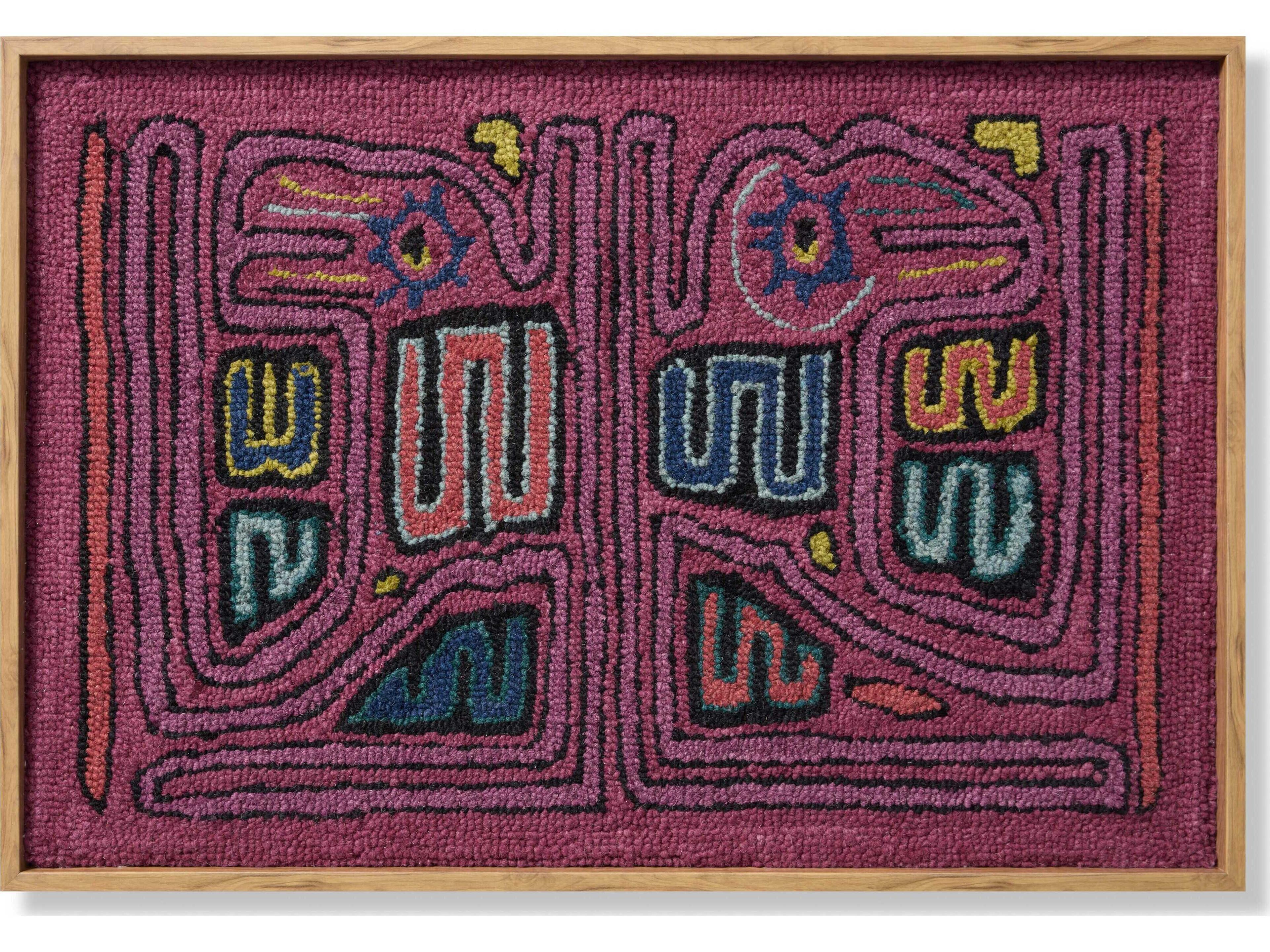 Loloi Pink / Multi Wall Art 3D Wall Art