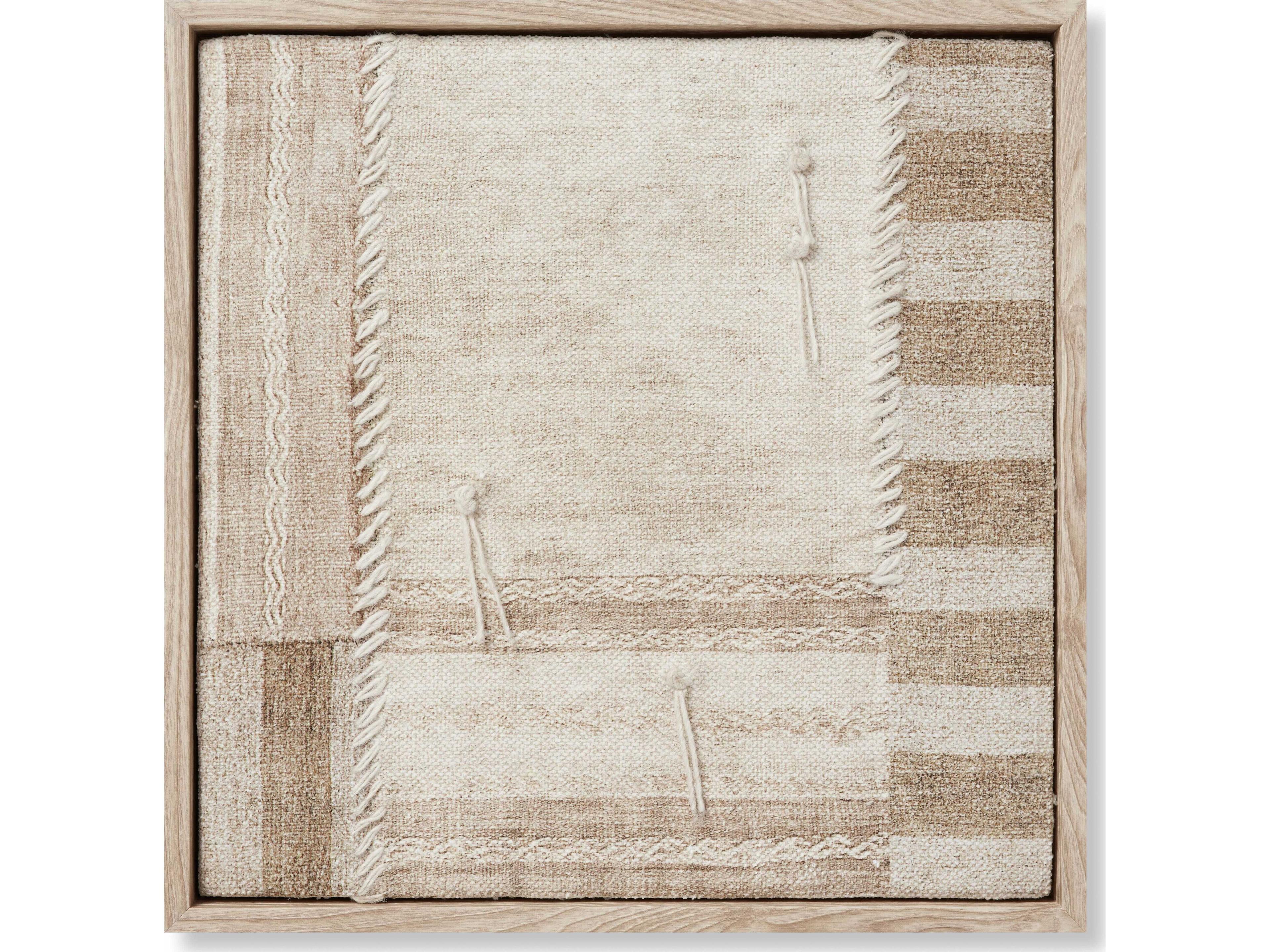 Loloi Beige / Brown Wall Art 3D Wall Art