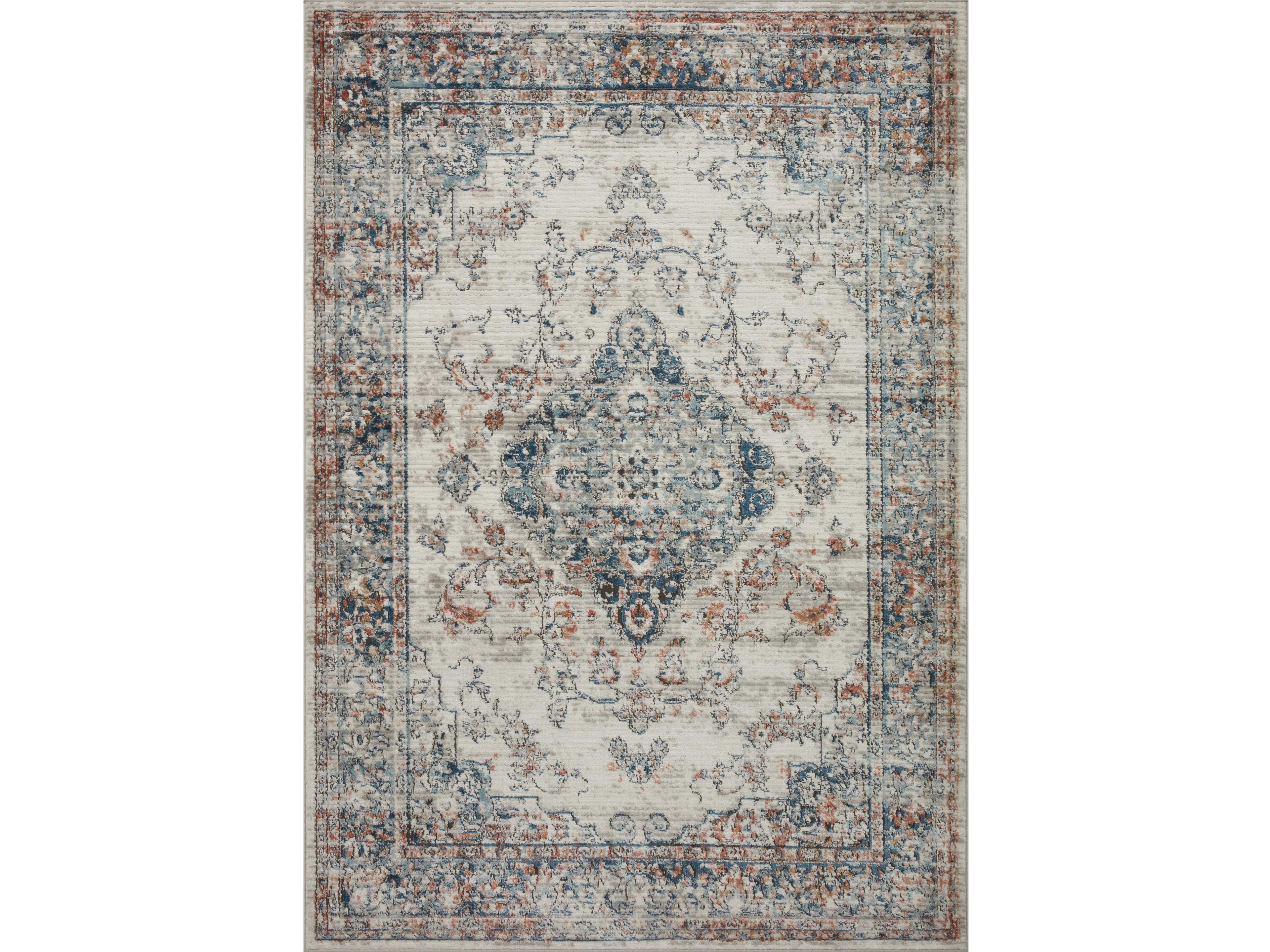 Loloi Rugs Bianca Bordered Runner Area Rug