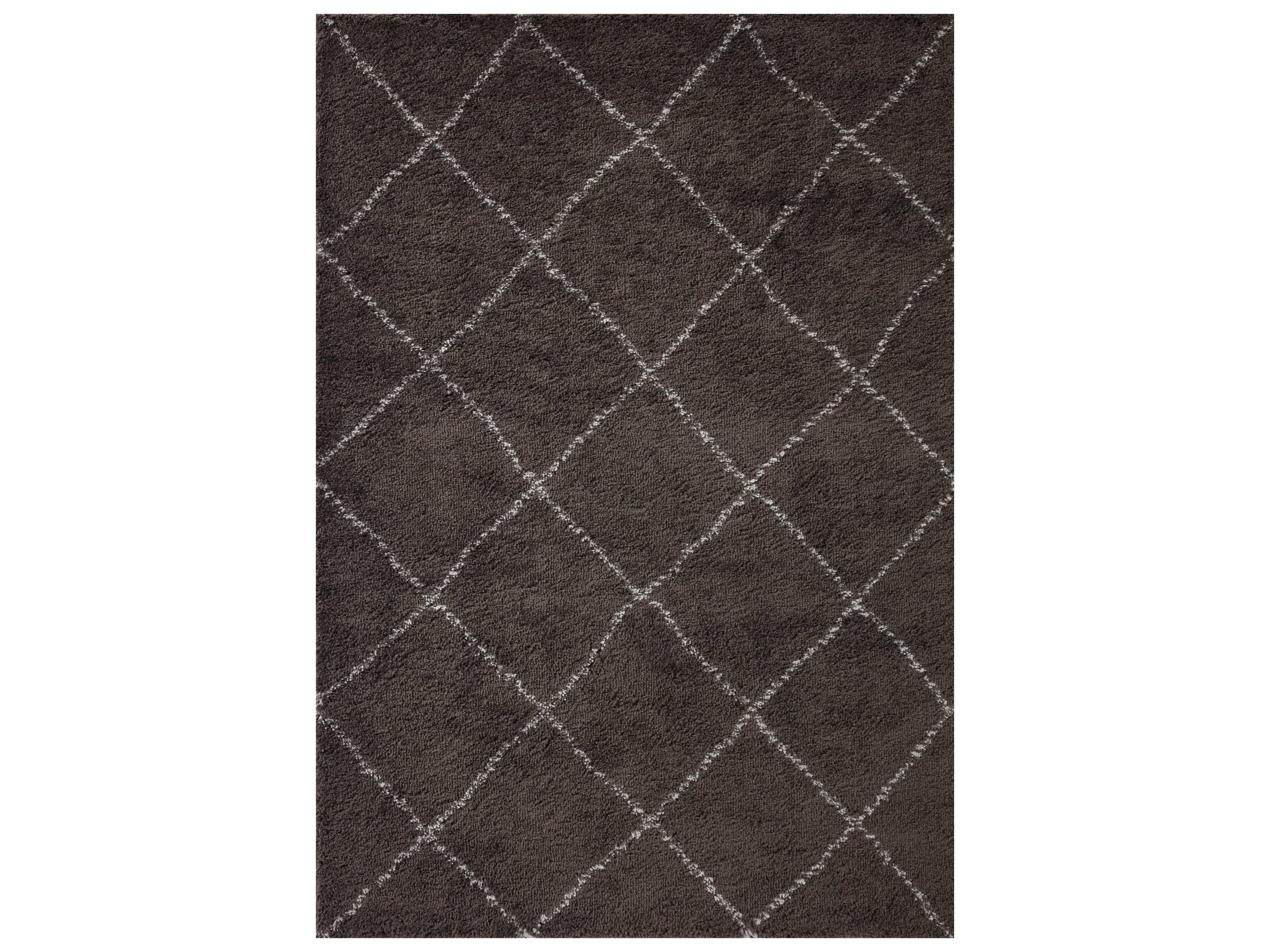 Loloi Rugs Bliss Shag Geometric Runner Area Rug