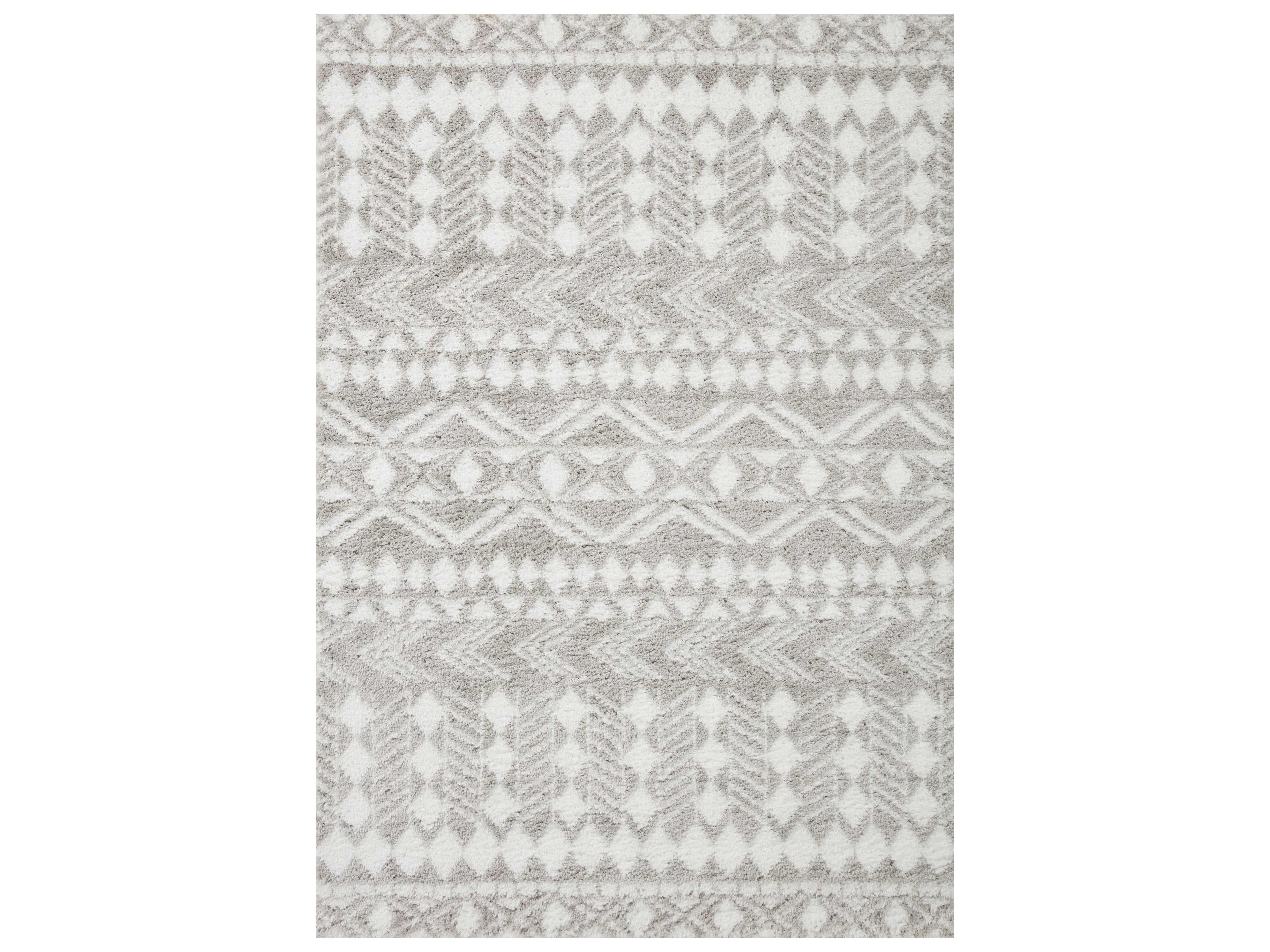 Loloi Rugs Bliss Shag Geometric Runner Area Rug