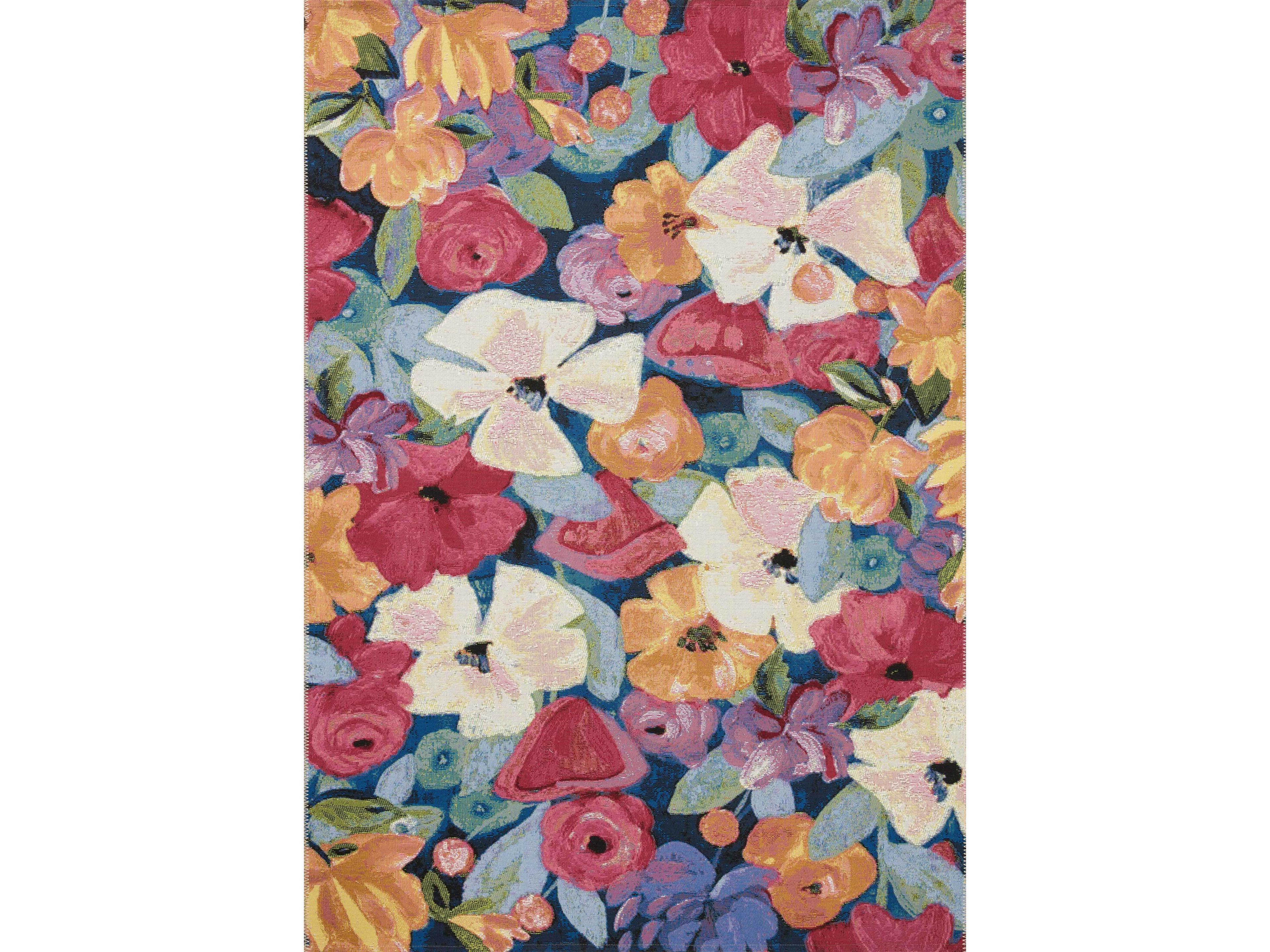 Loloi Rugs Botanical Floral Runner Area Rug