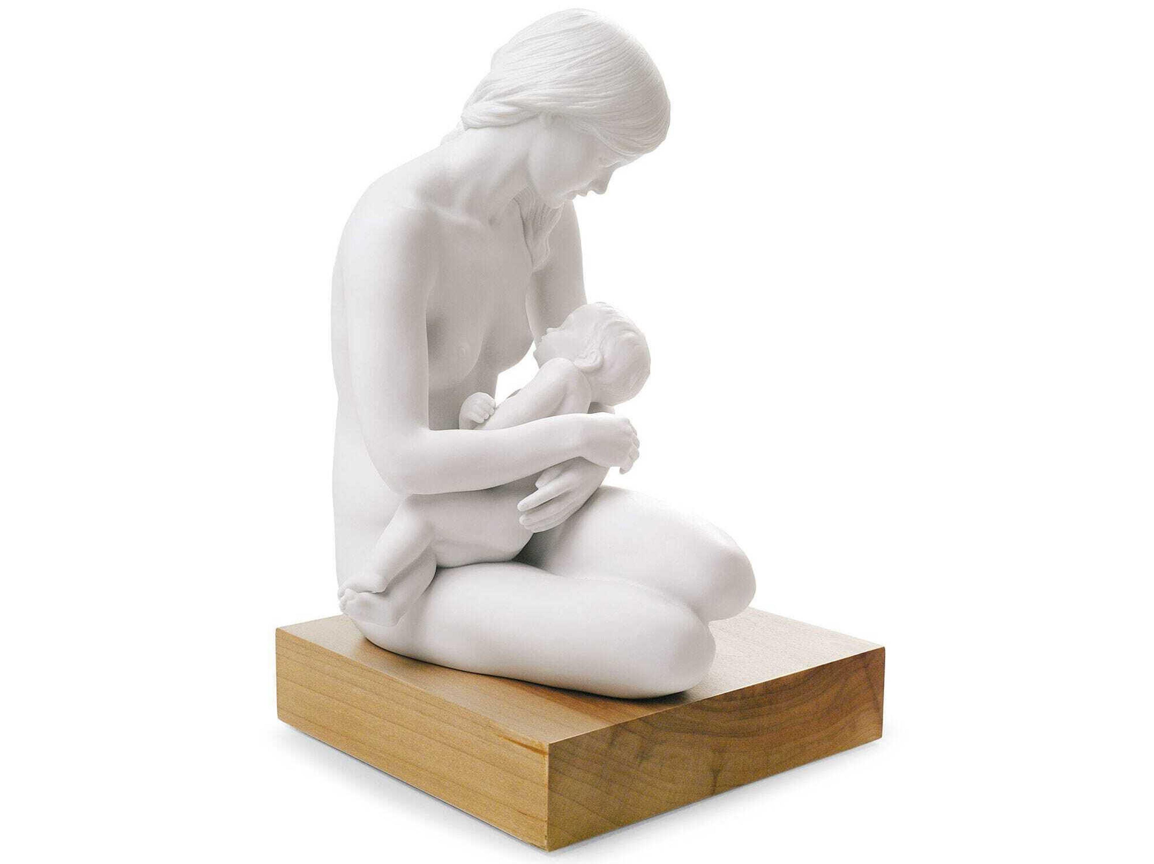 Lladro A Nurturing Bond Mother Figurine