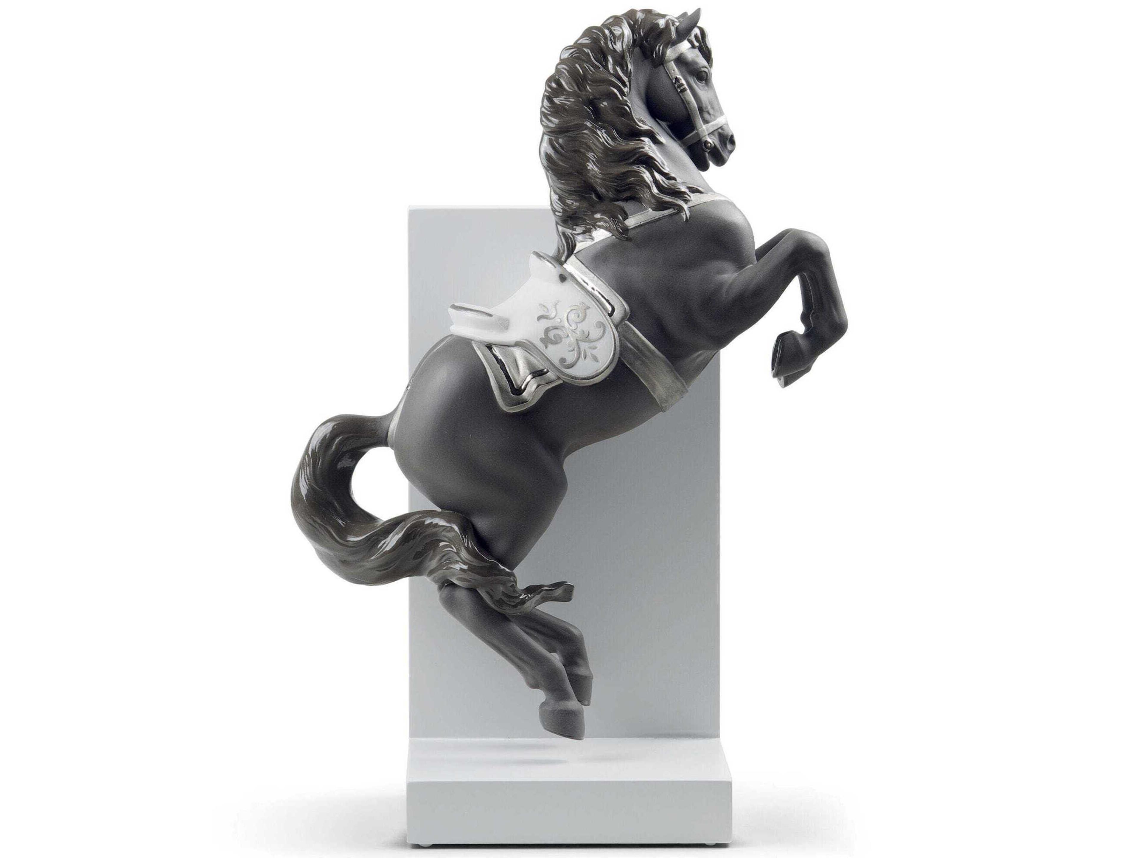 Horse On Courbette Figurine