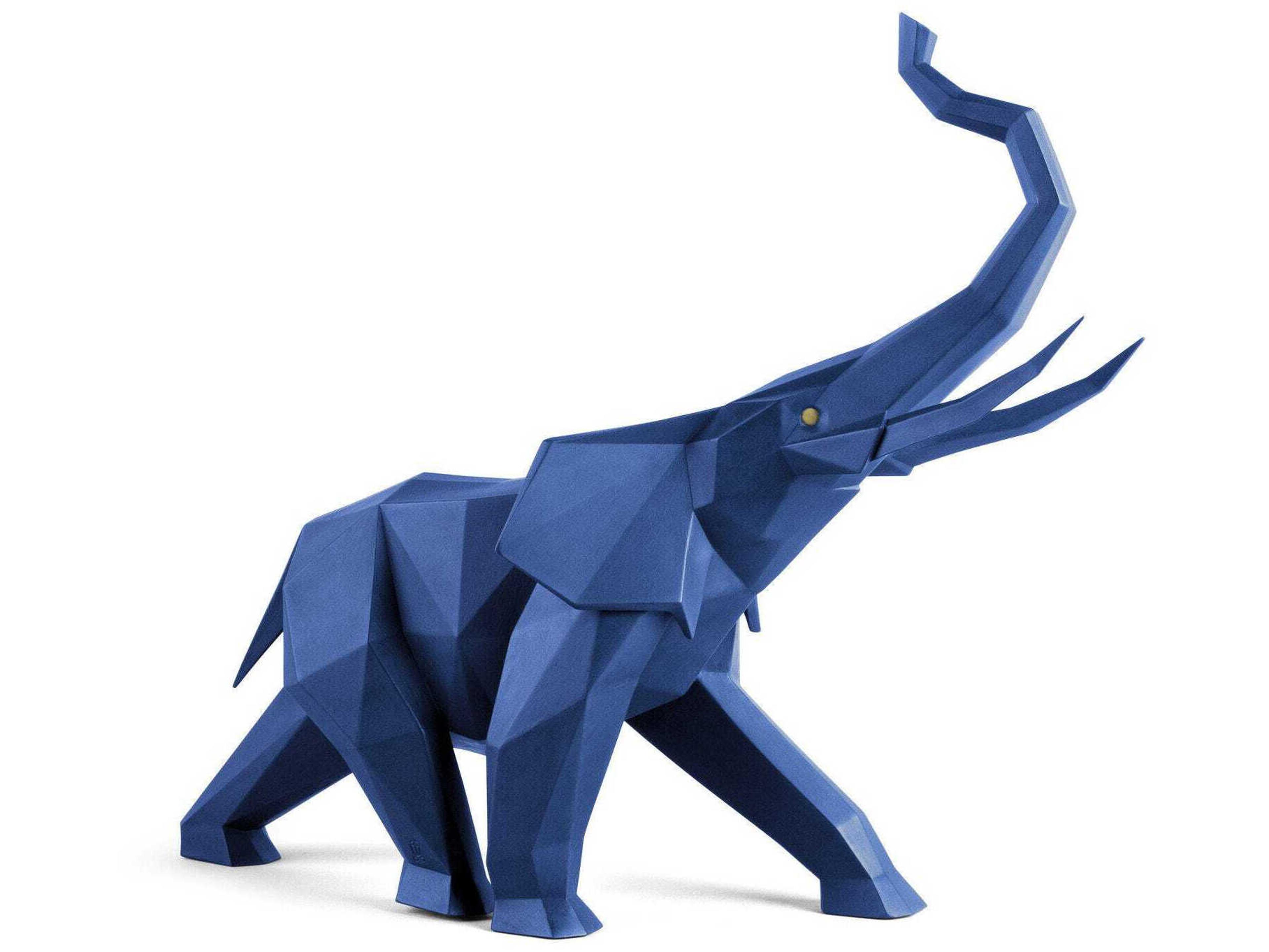 Lladro Elephant Sculpture