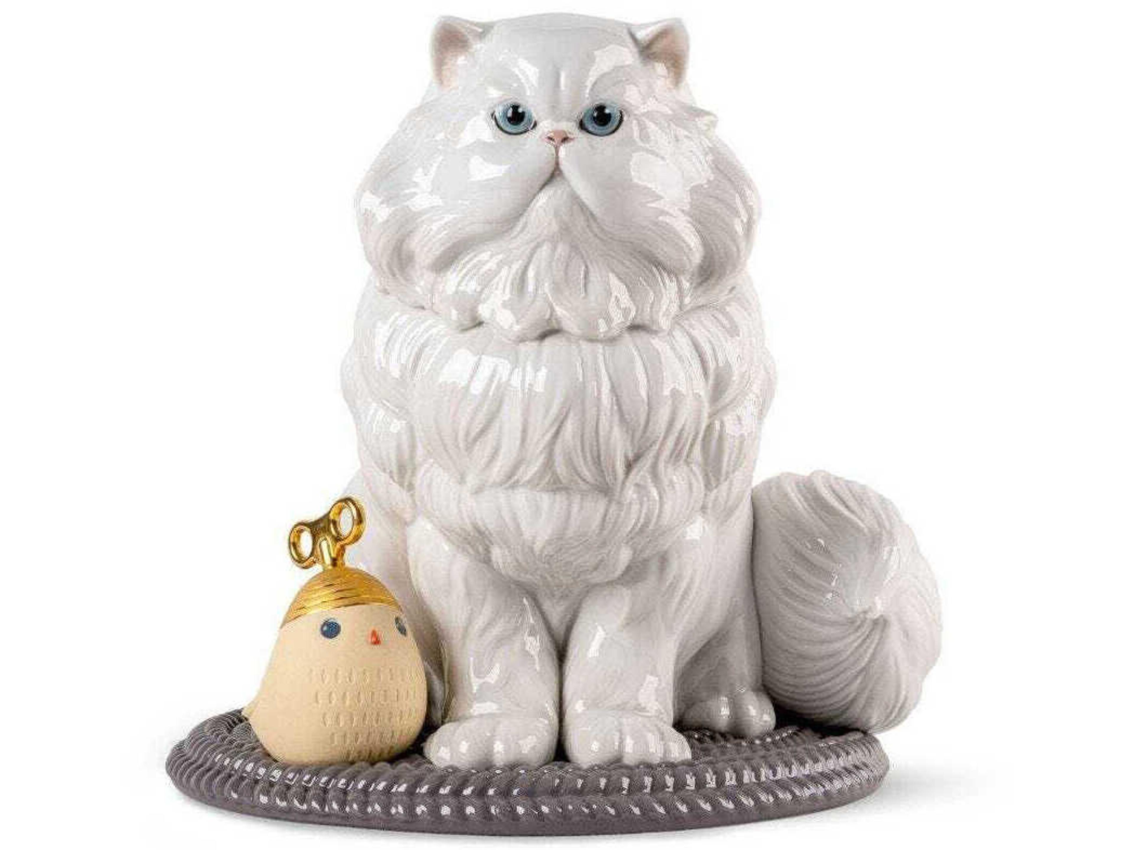 Persian Cat Sculpture