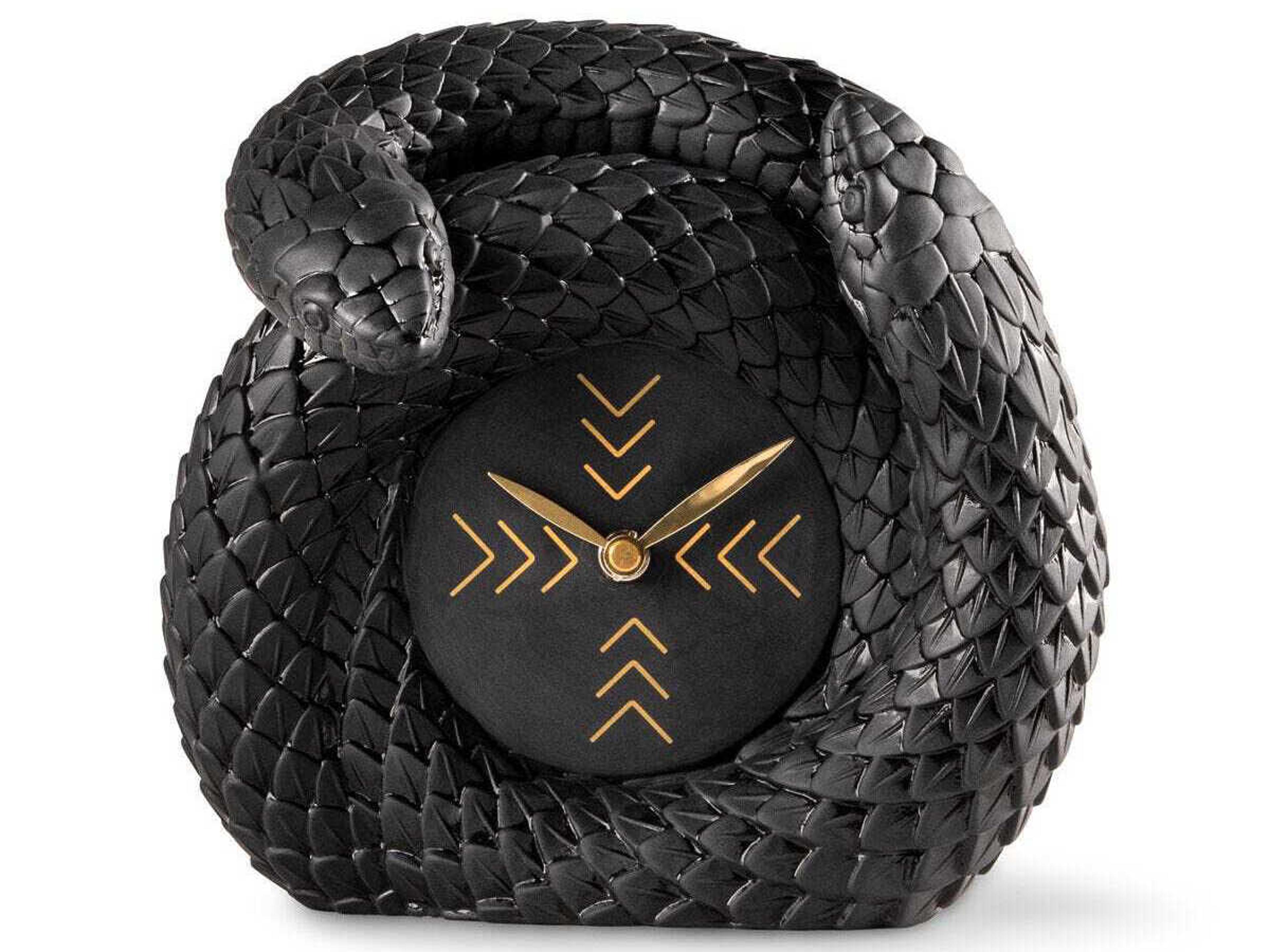 Lladro Snakes Clock