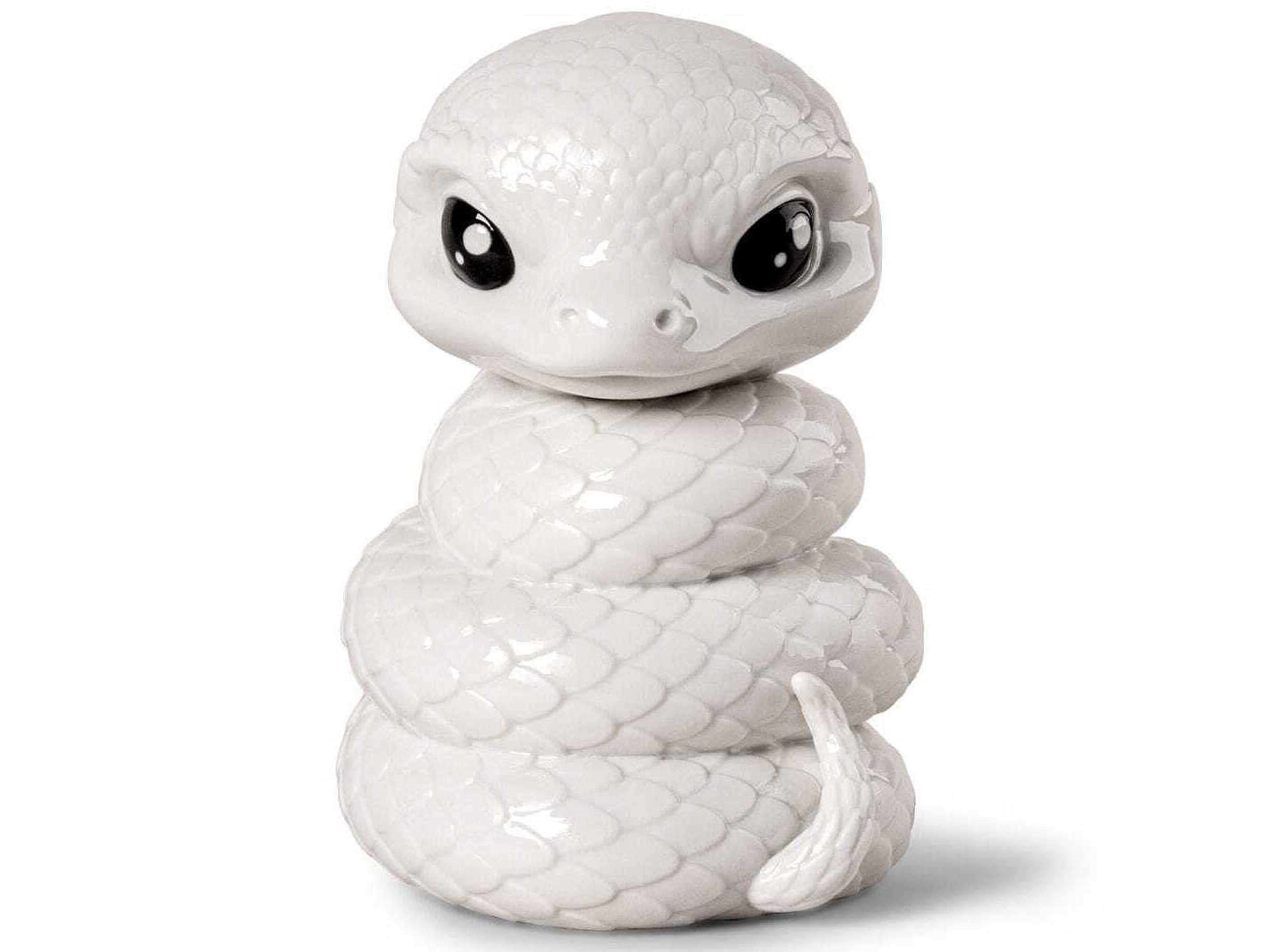 Lladro Baby Snake Figurine