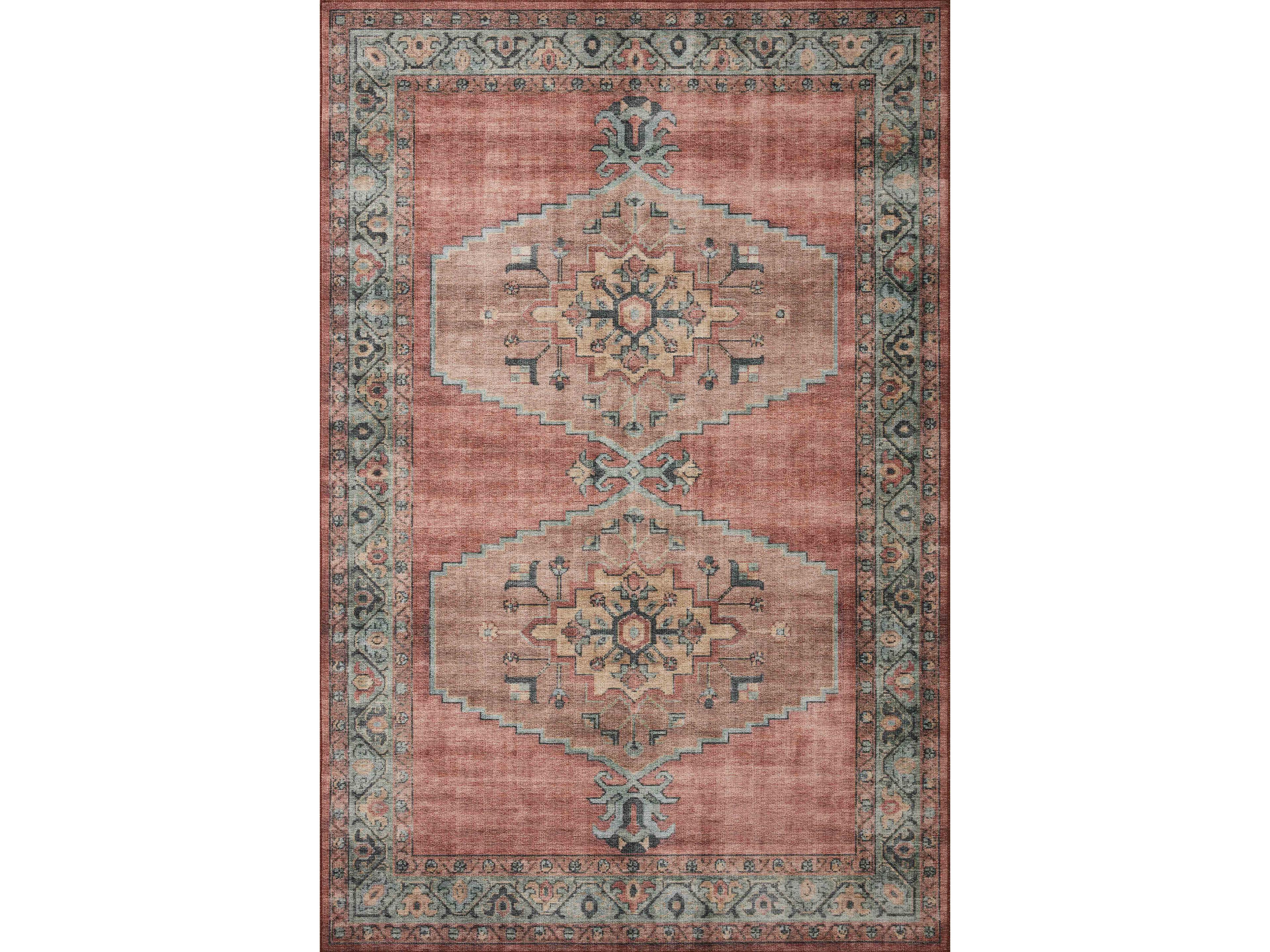 Heidi Bordered Runner Area Rug