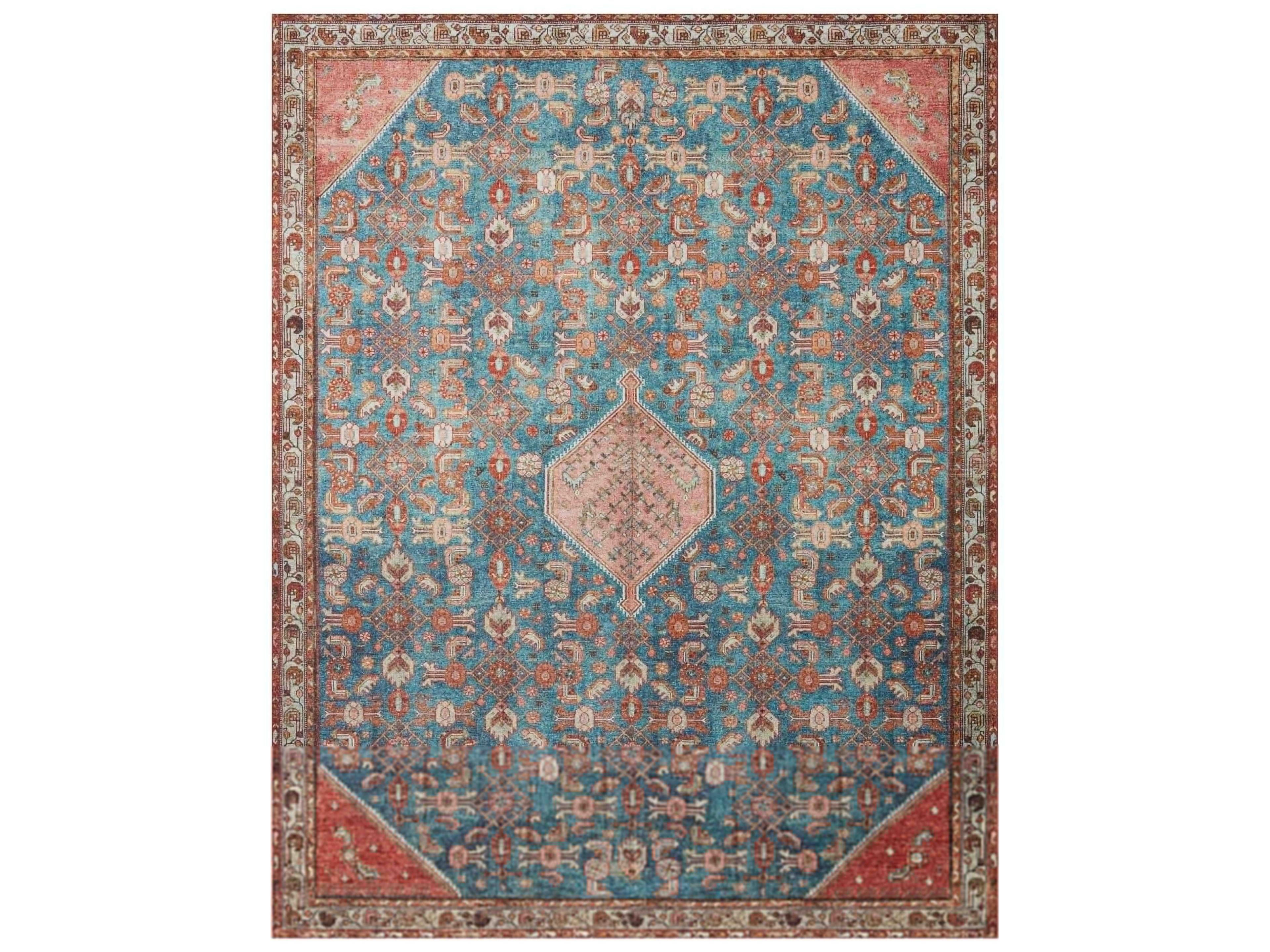 Loloi Rugs Layla Bordered Runner Area Rug