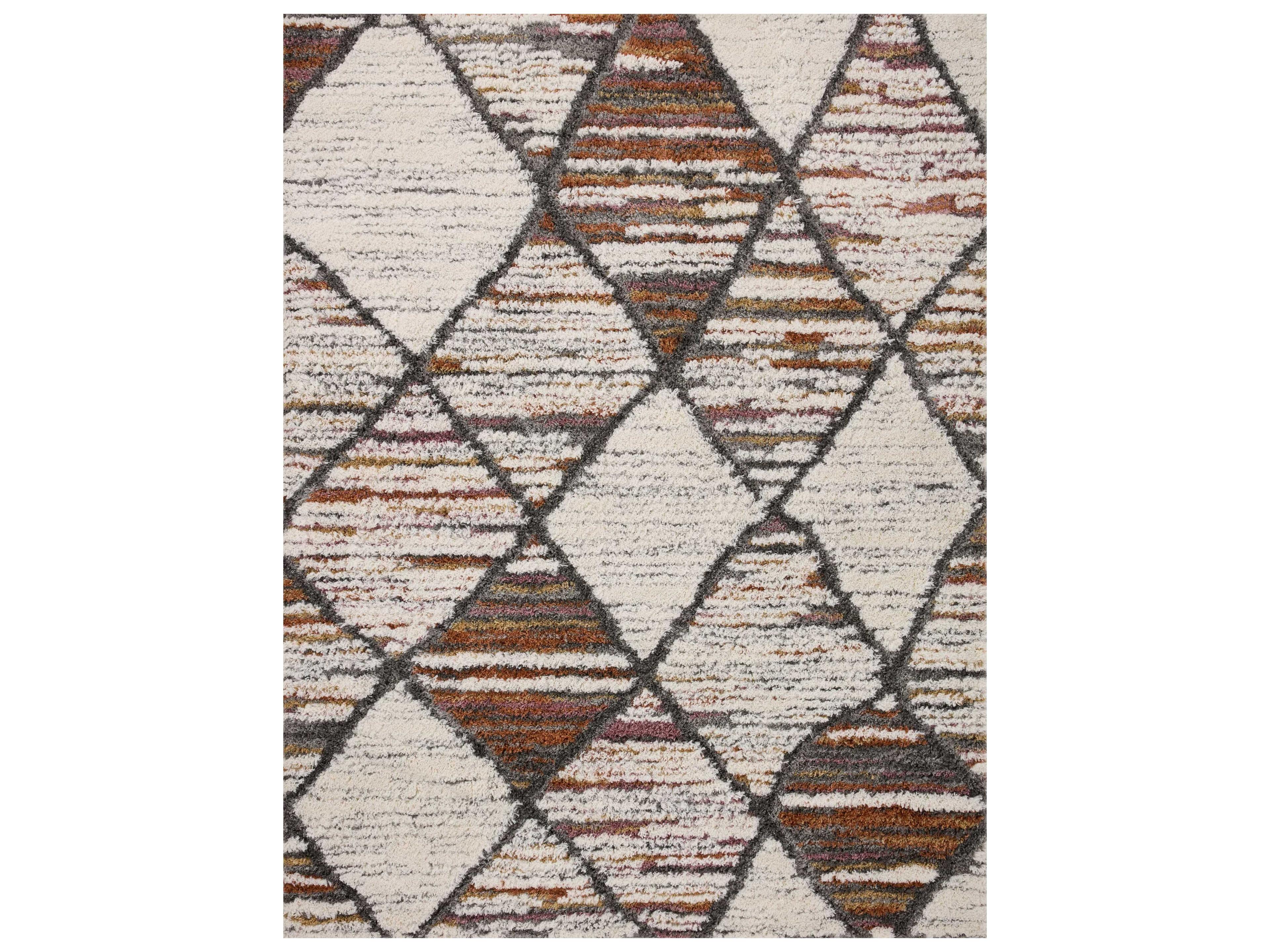 Loloi Rugs Levitt Shag Geometric Area Rug