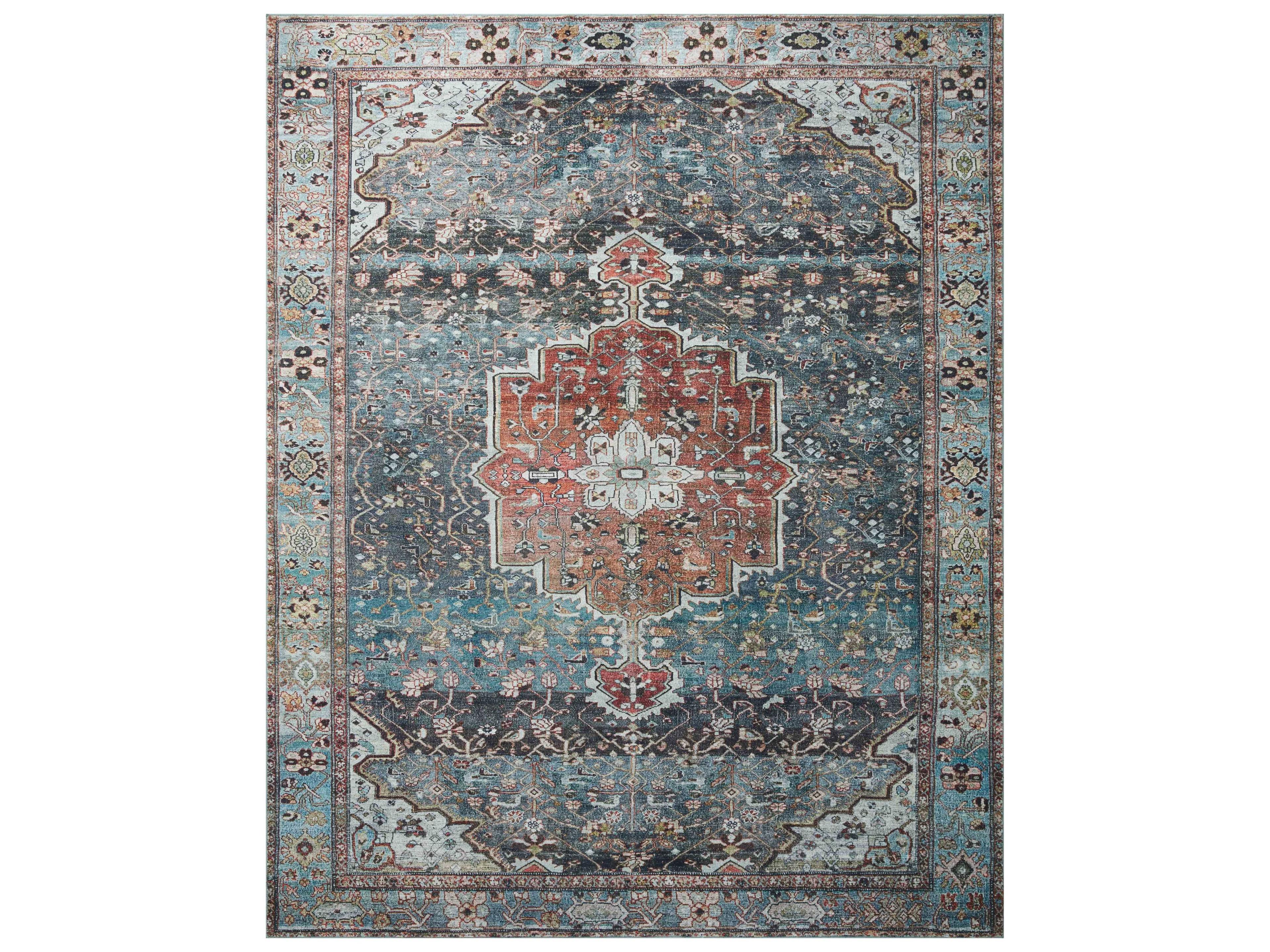 Loloi Rugs Margot Cloudpile Bordered Runner Area Rug