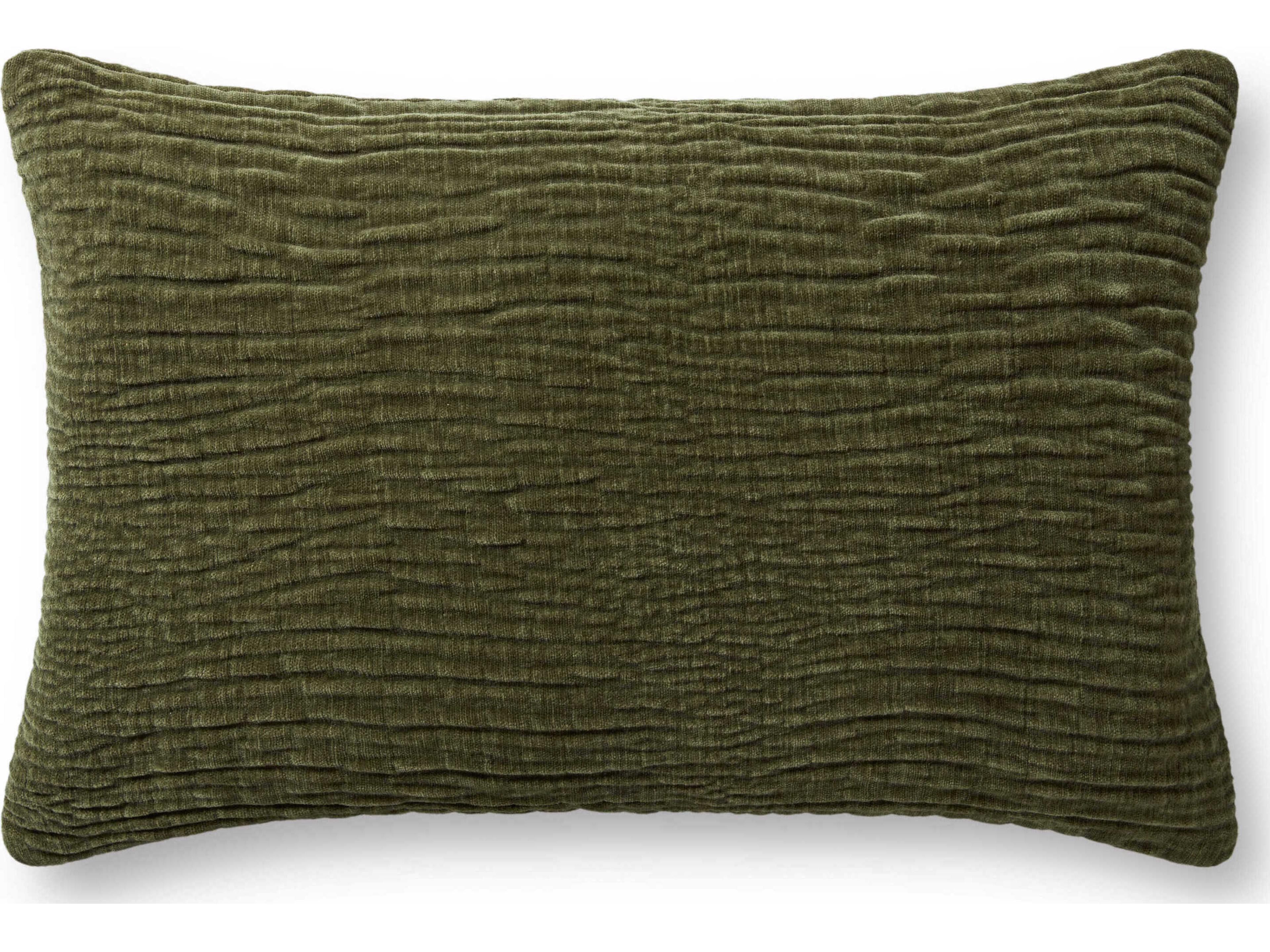 Loloi Rugs Olive 13" x 21" Pillow Cover