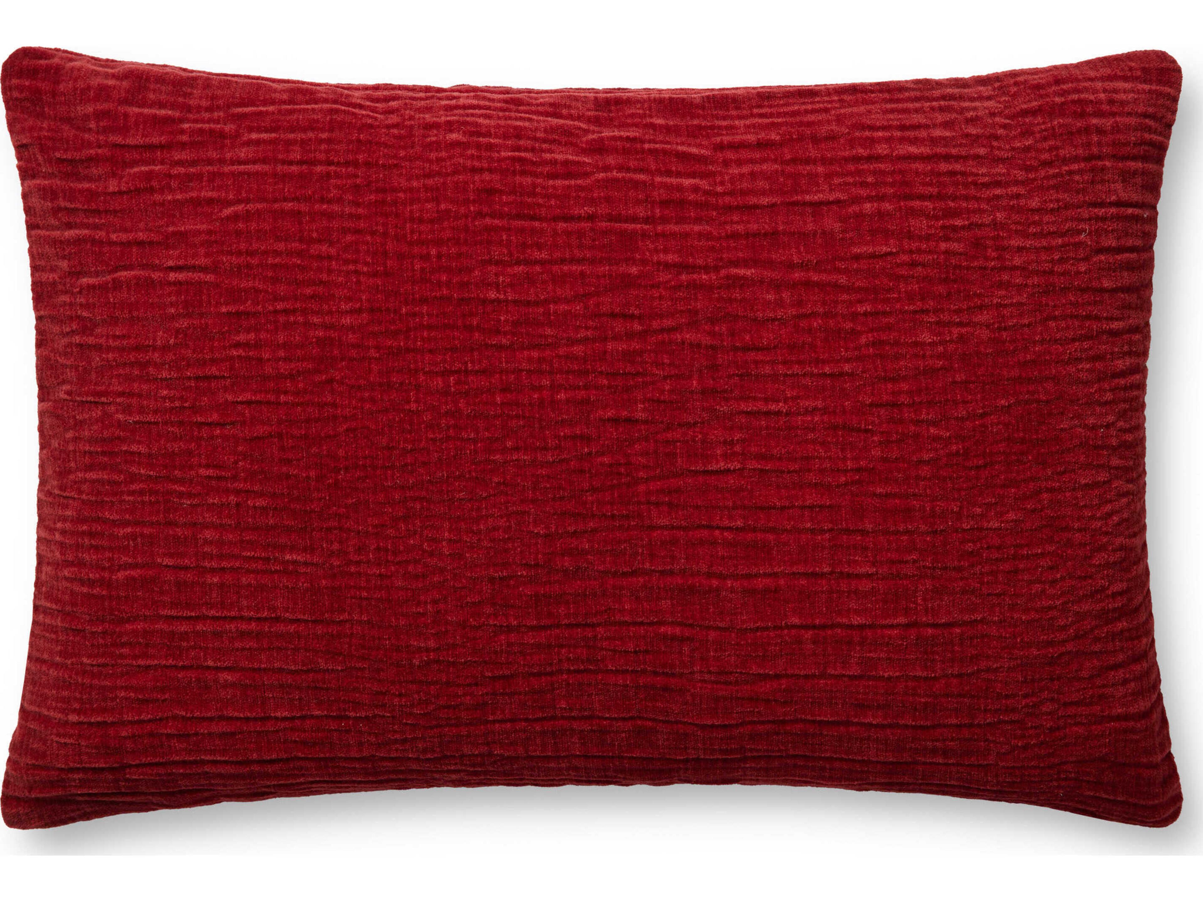 Loloi Rugs Red 13" x 21" Pillow Cover