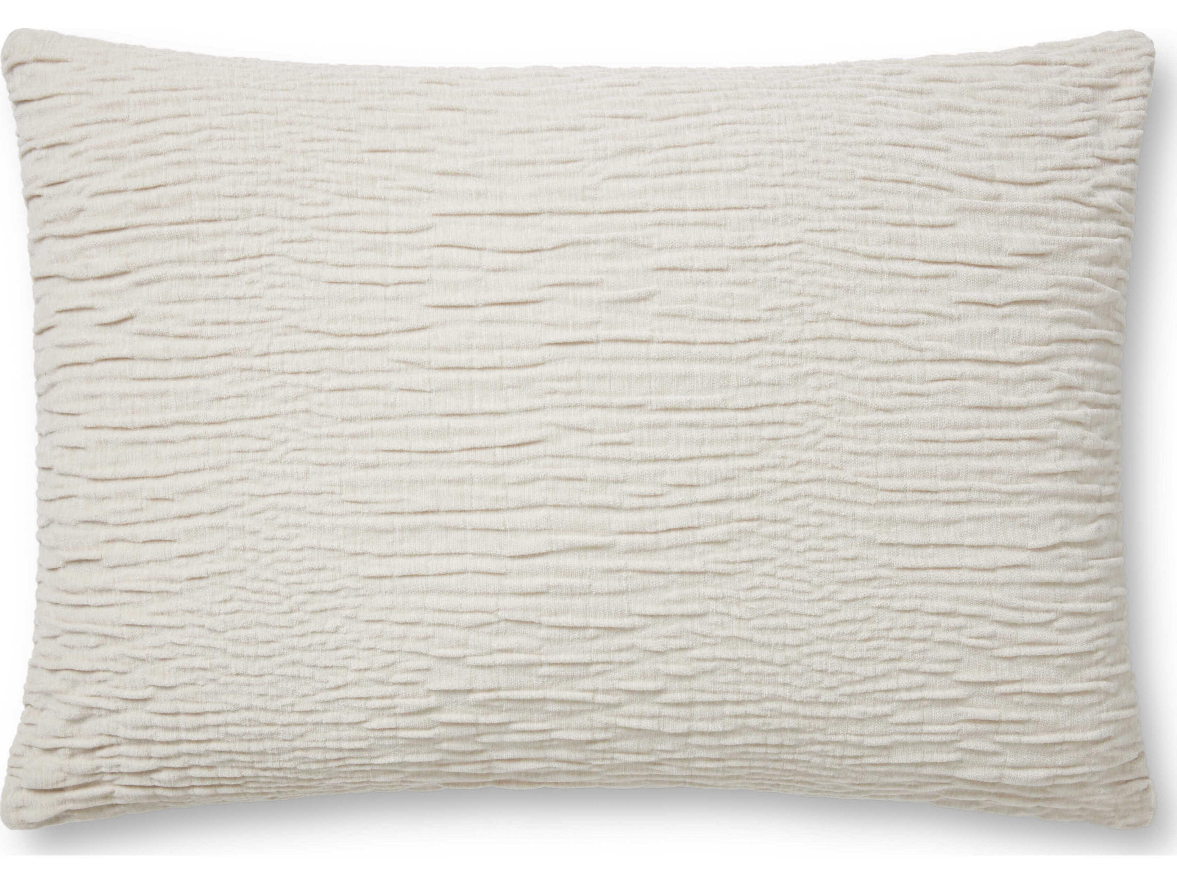 Loloi Rugs Silver 16" x 26" Pillow Cover