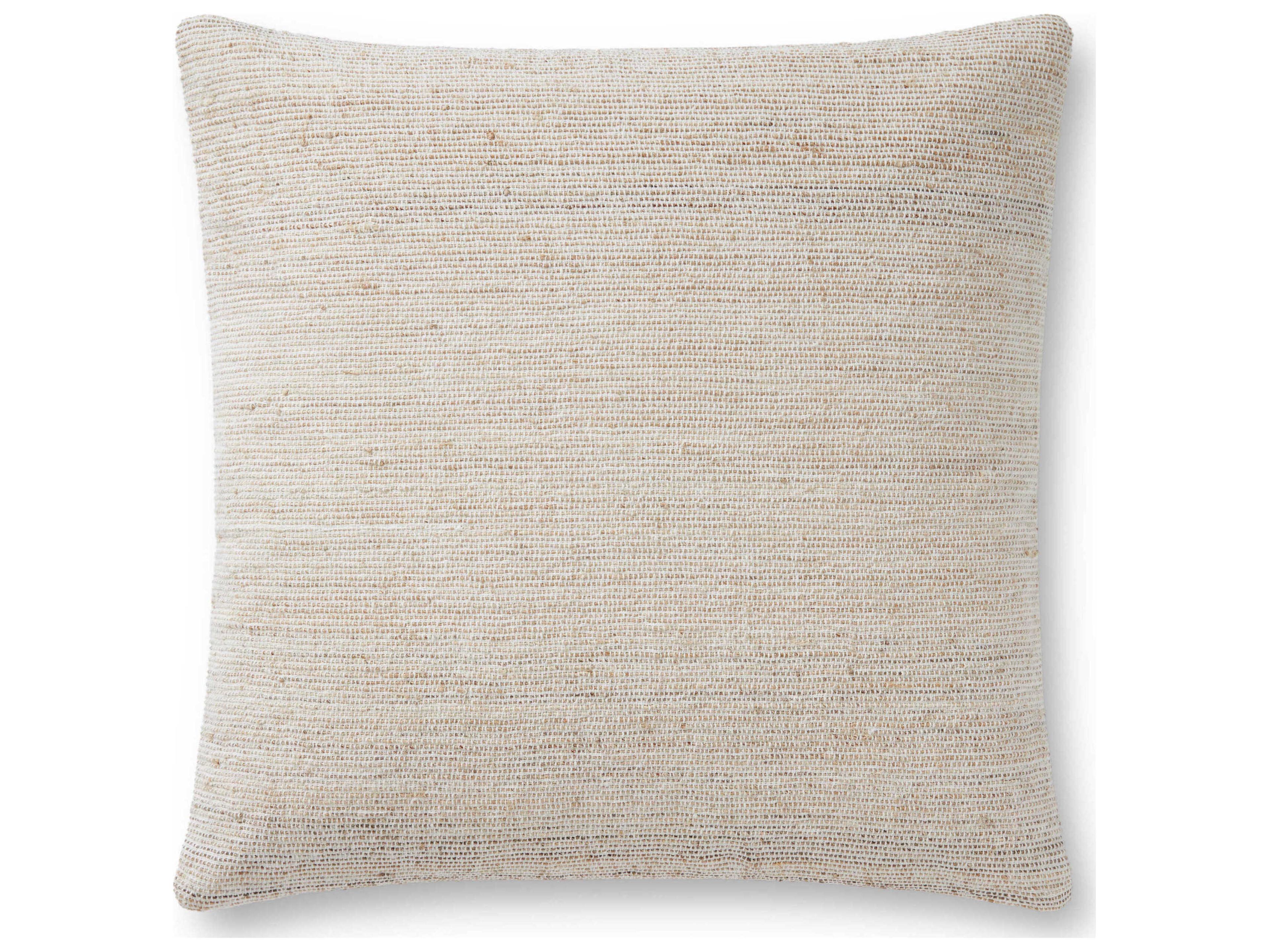 Loloi Rugs Natural 18" x 18" Pillow