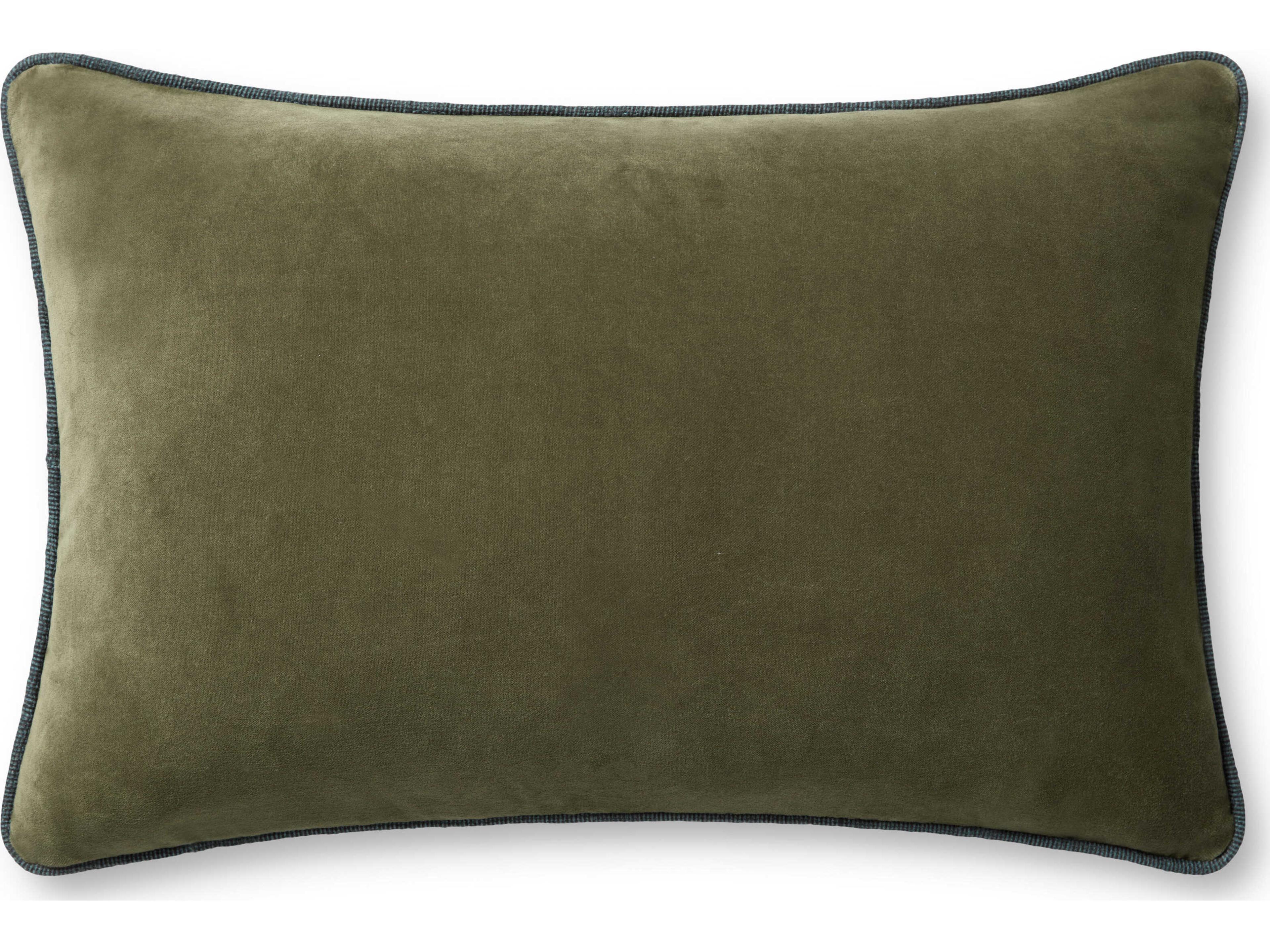 Loloi Rugs Chris Loves Julia Green Pillow