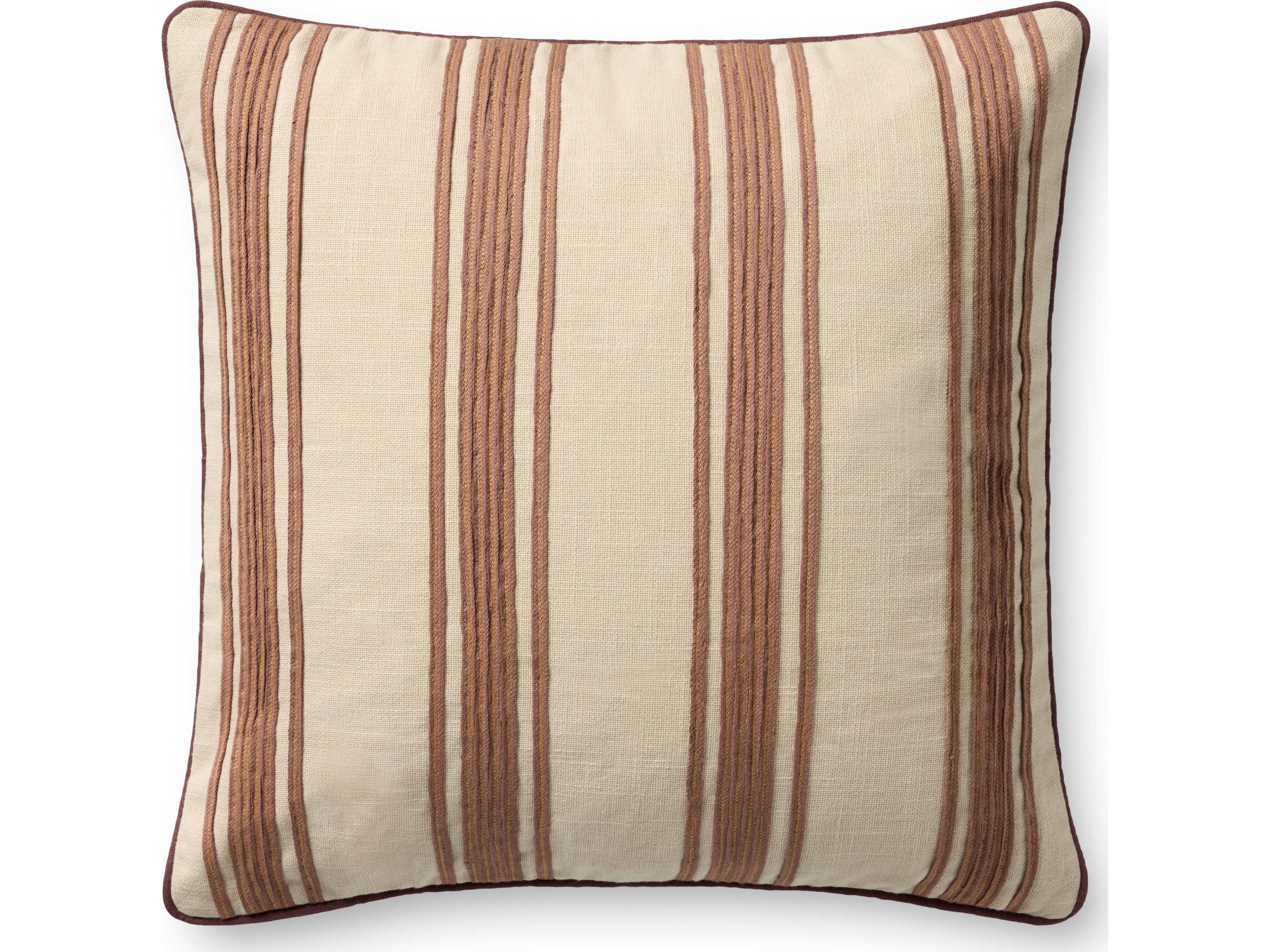 Loloi Rugs Chris Loves Julia Chestnut Pillow