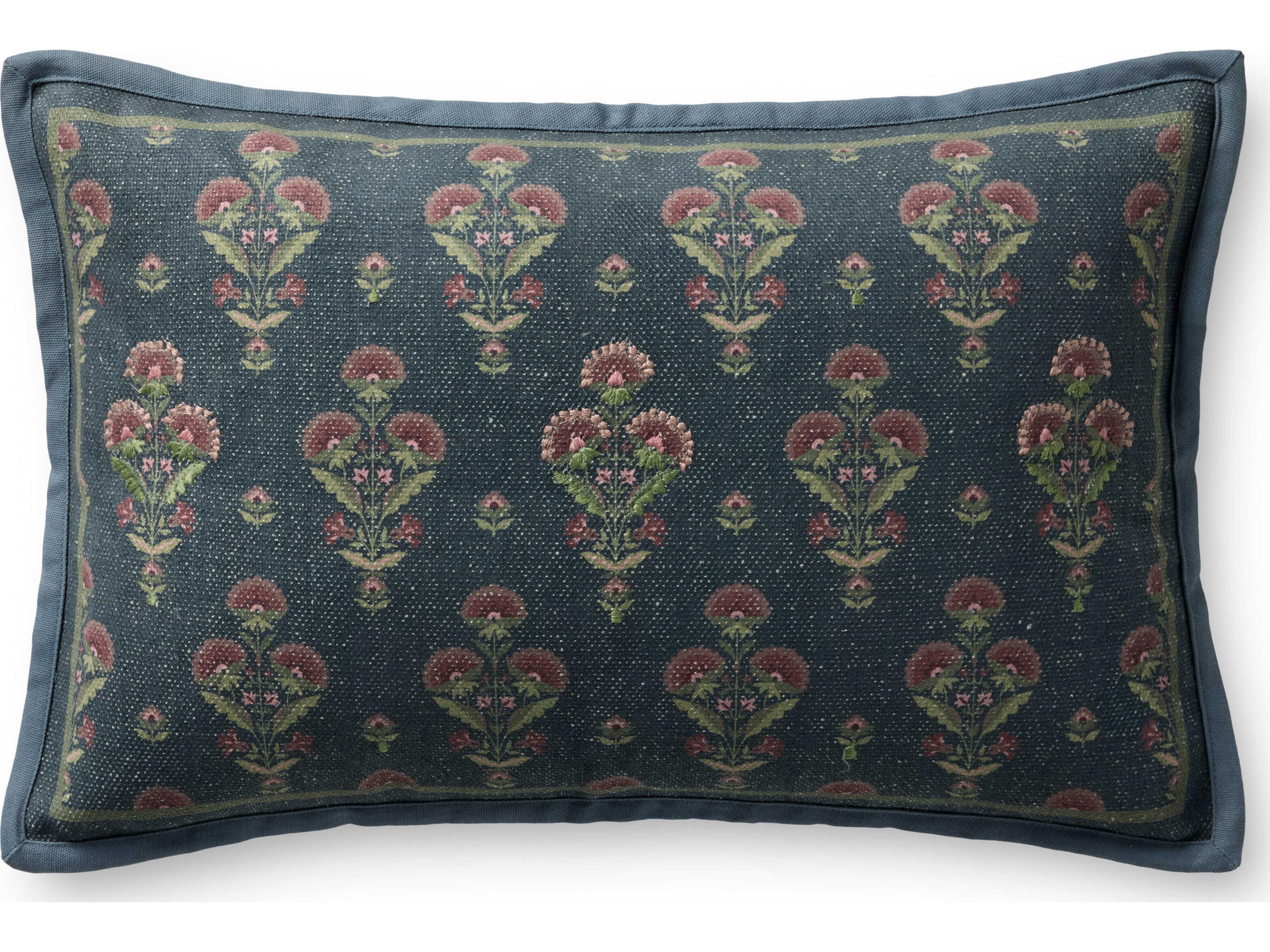 Loloi Rugs Chris Loves Julia Blue / Multi Pillow