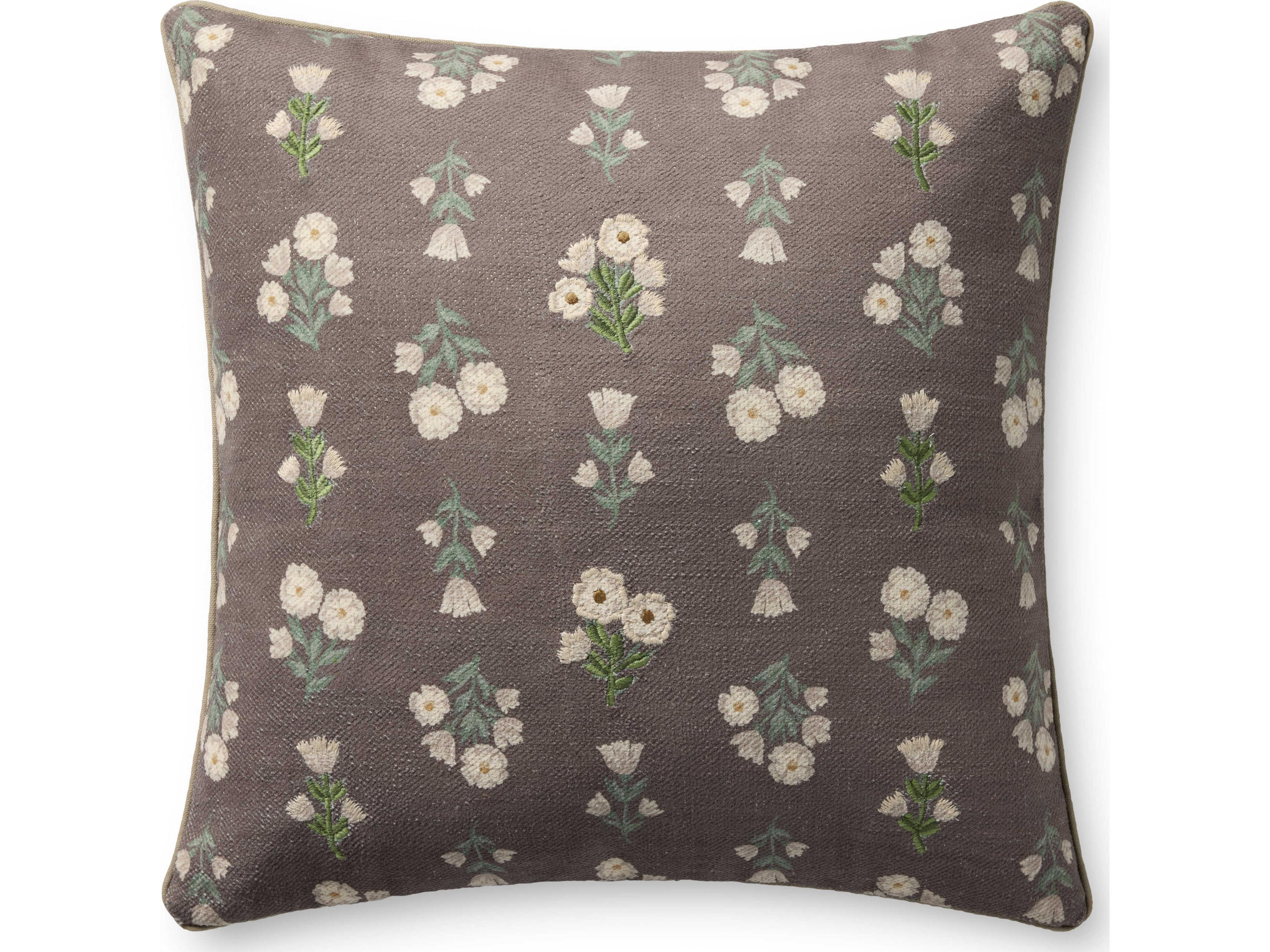 Loloi Rugs Chris Loves Julia Mauve / Multi Pillow