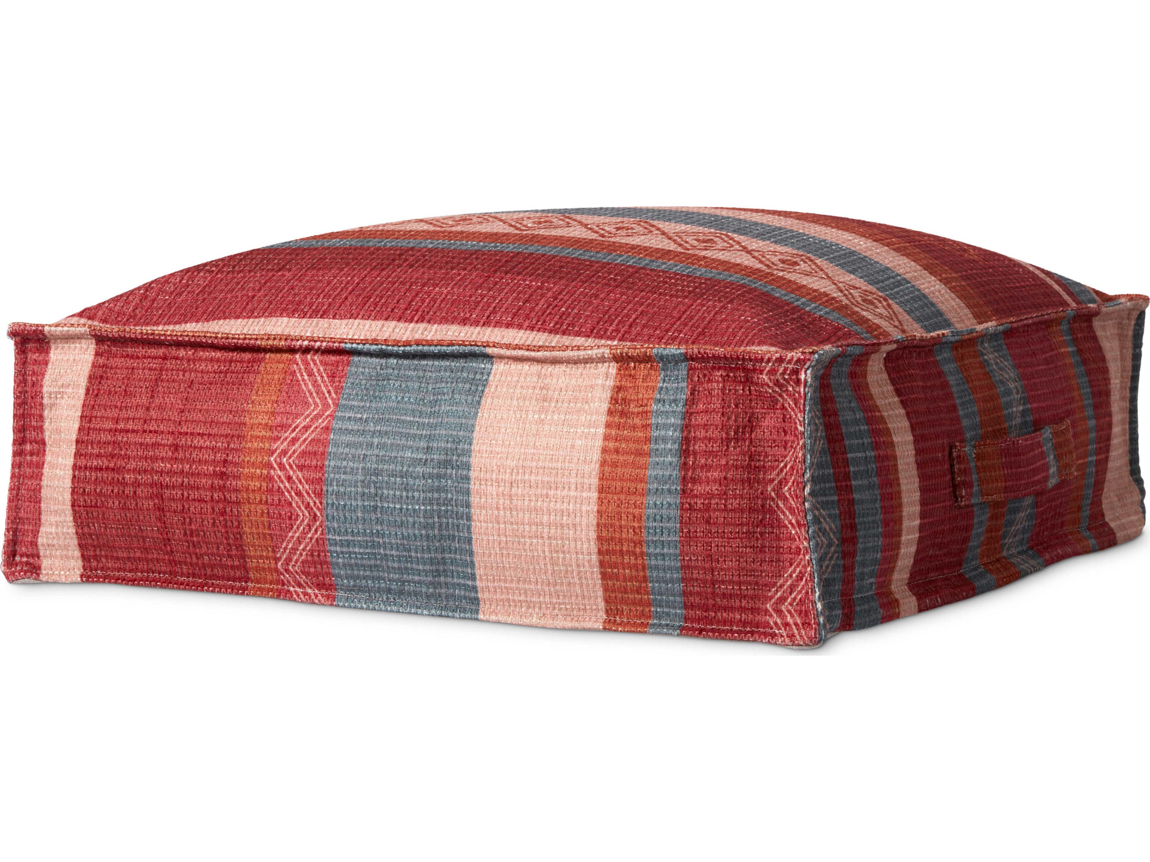 Loloi Rugs Red Pink Ottoman
