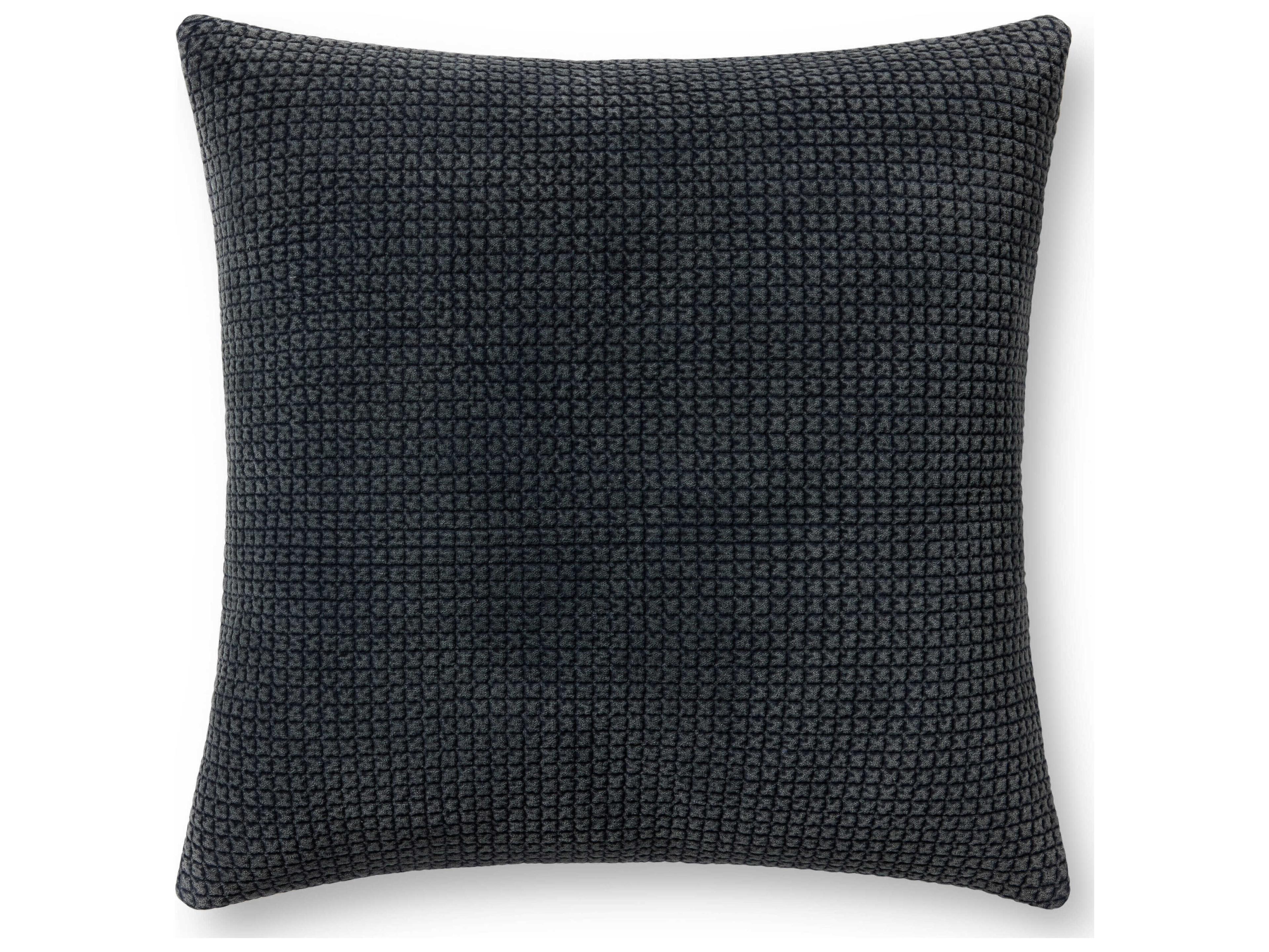 Loloi Rugs Dark Navy 22" x 22" Pillow