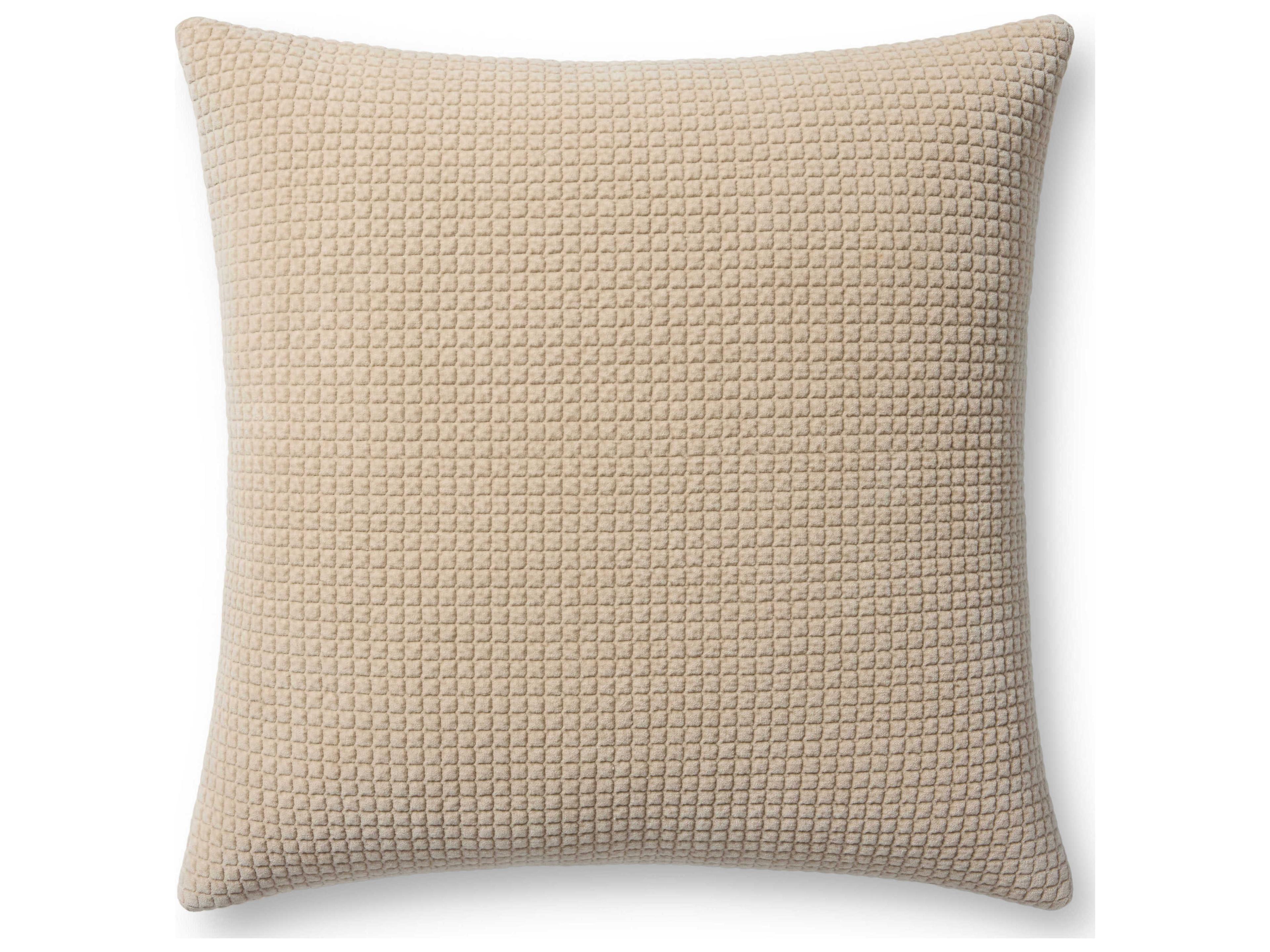 Loloi Rugs Ivory 22" x 22" Pillow