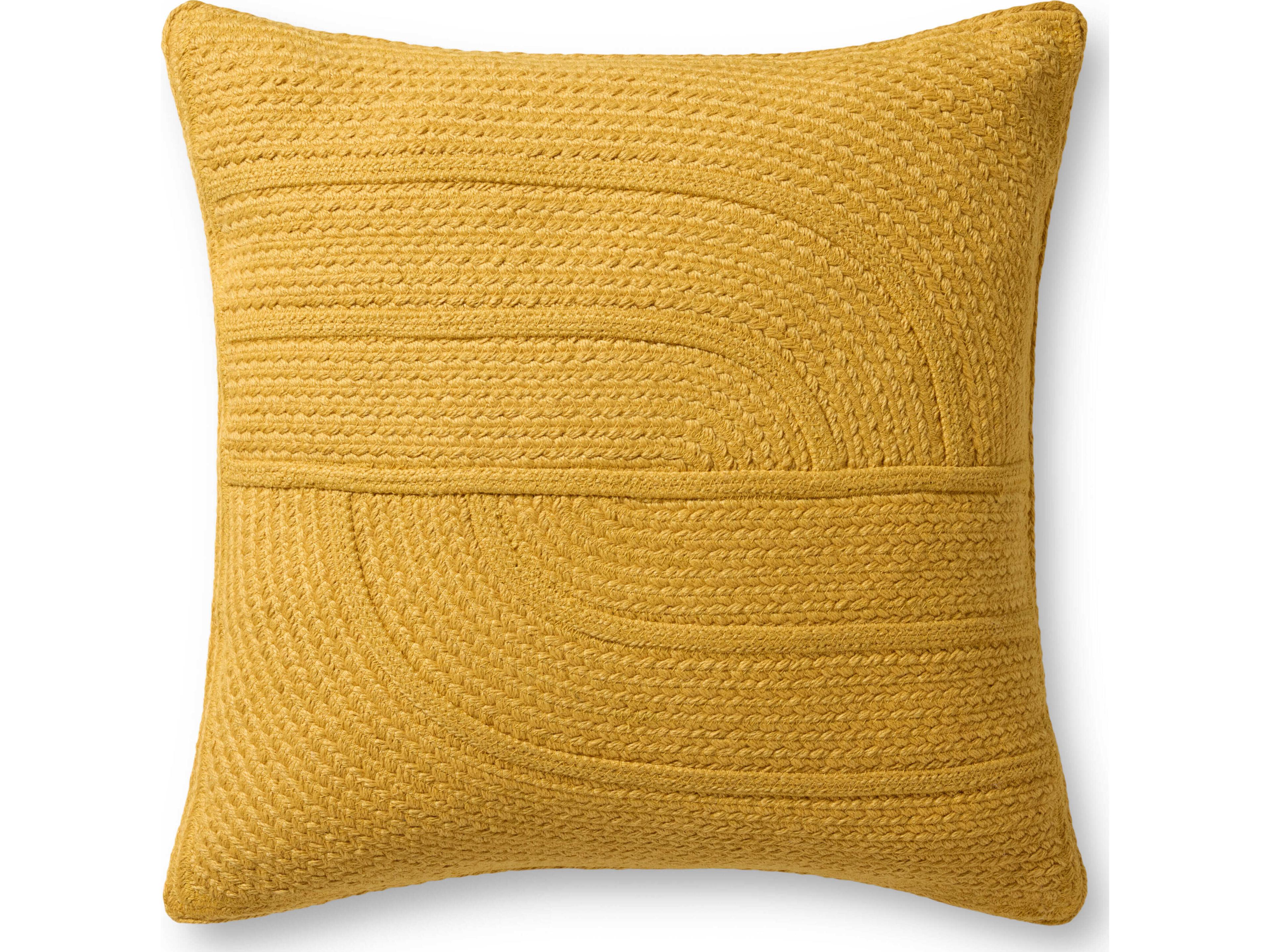 Loloi Rugs Yellow Pillow