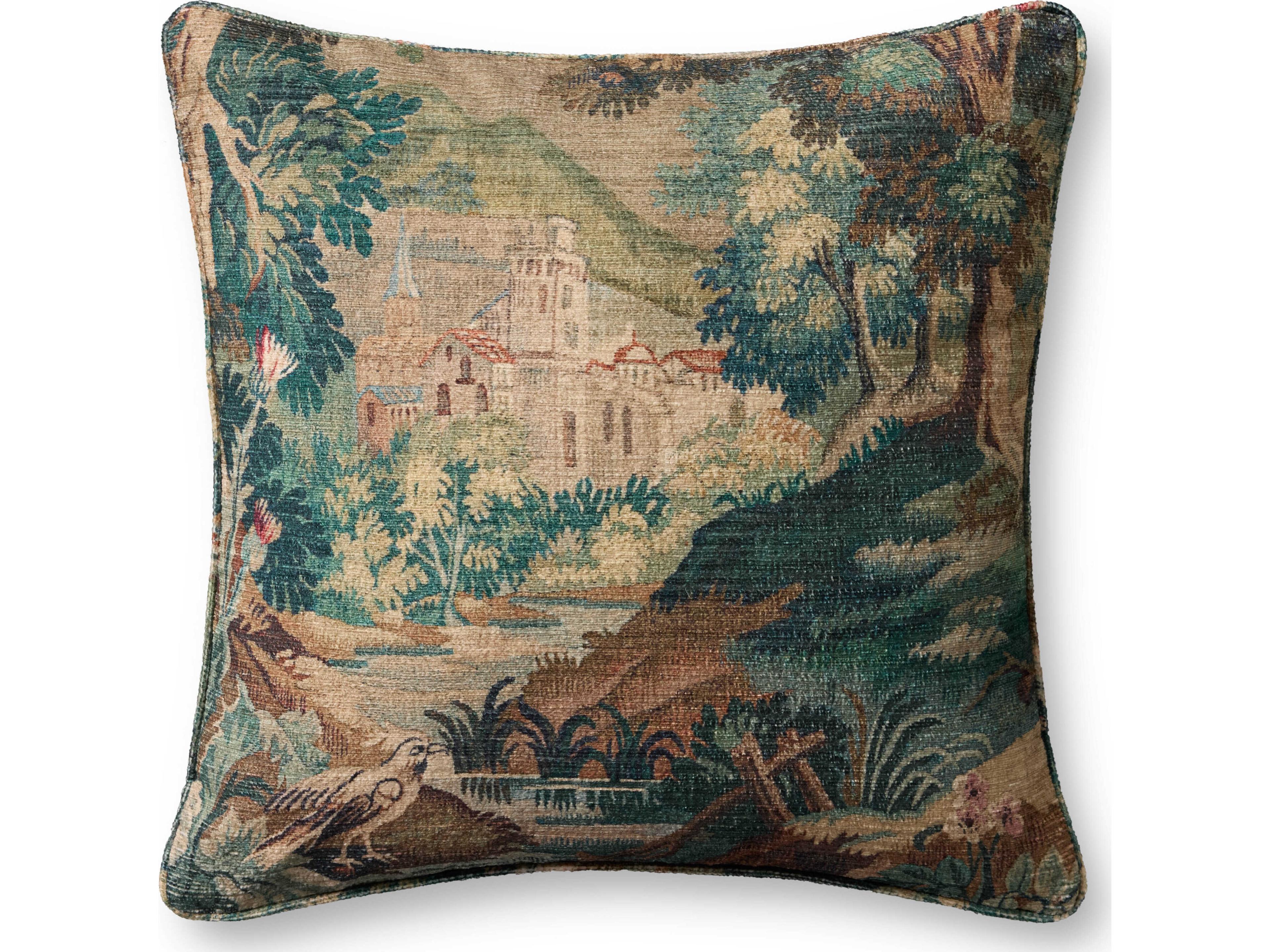 Loloi Rugs Green / Multi Pillow