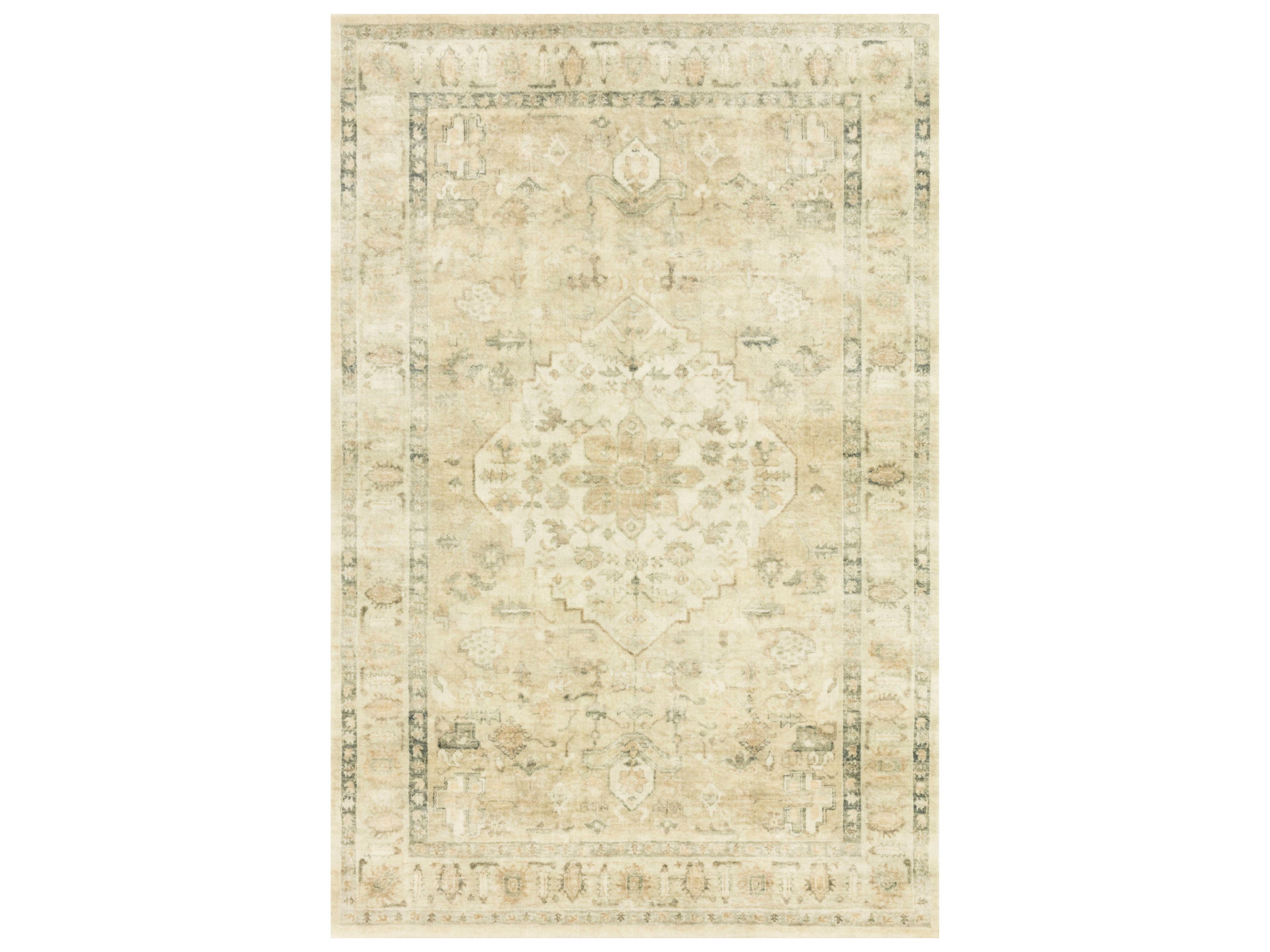 Loloi Rugs Rosette Bordered Runner Area Rug