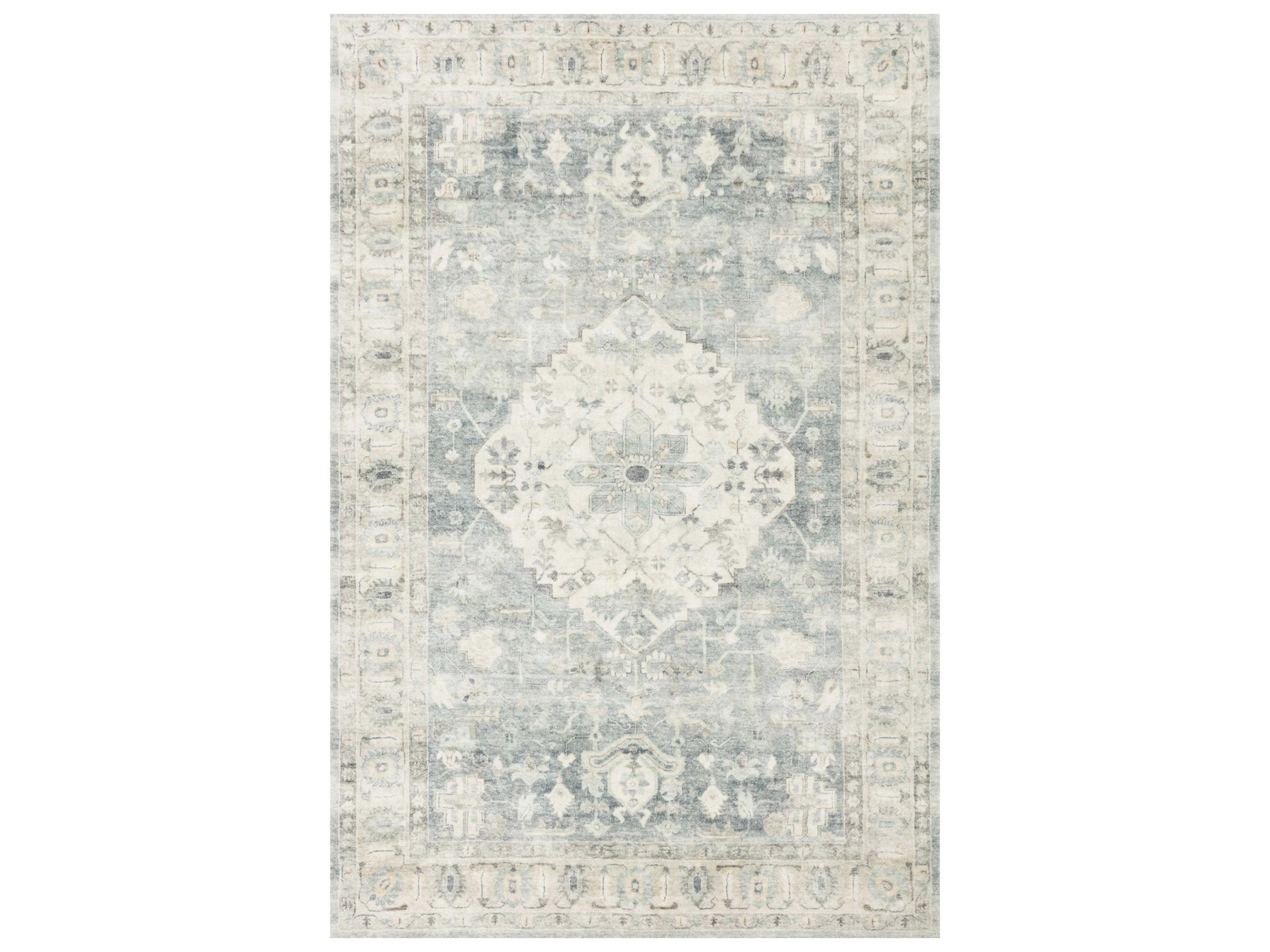 Loloi Rugs Rosette Bordered Runner Area Rug
