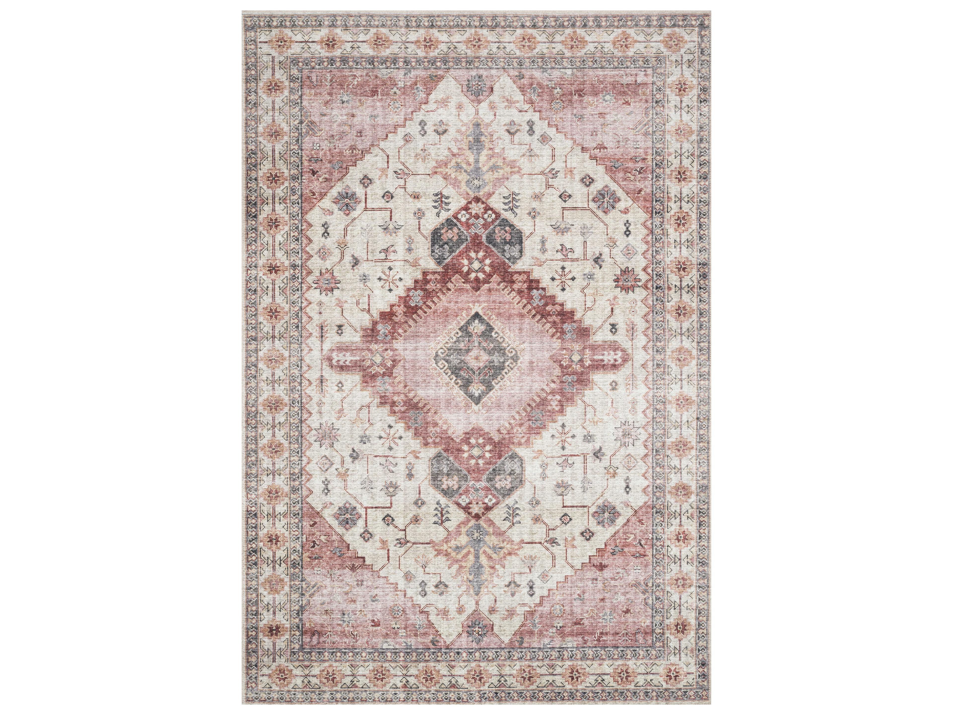Loloi Rugs Skye Bordered Runner Area Rug