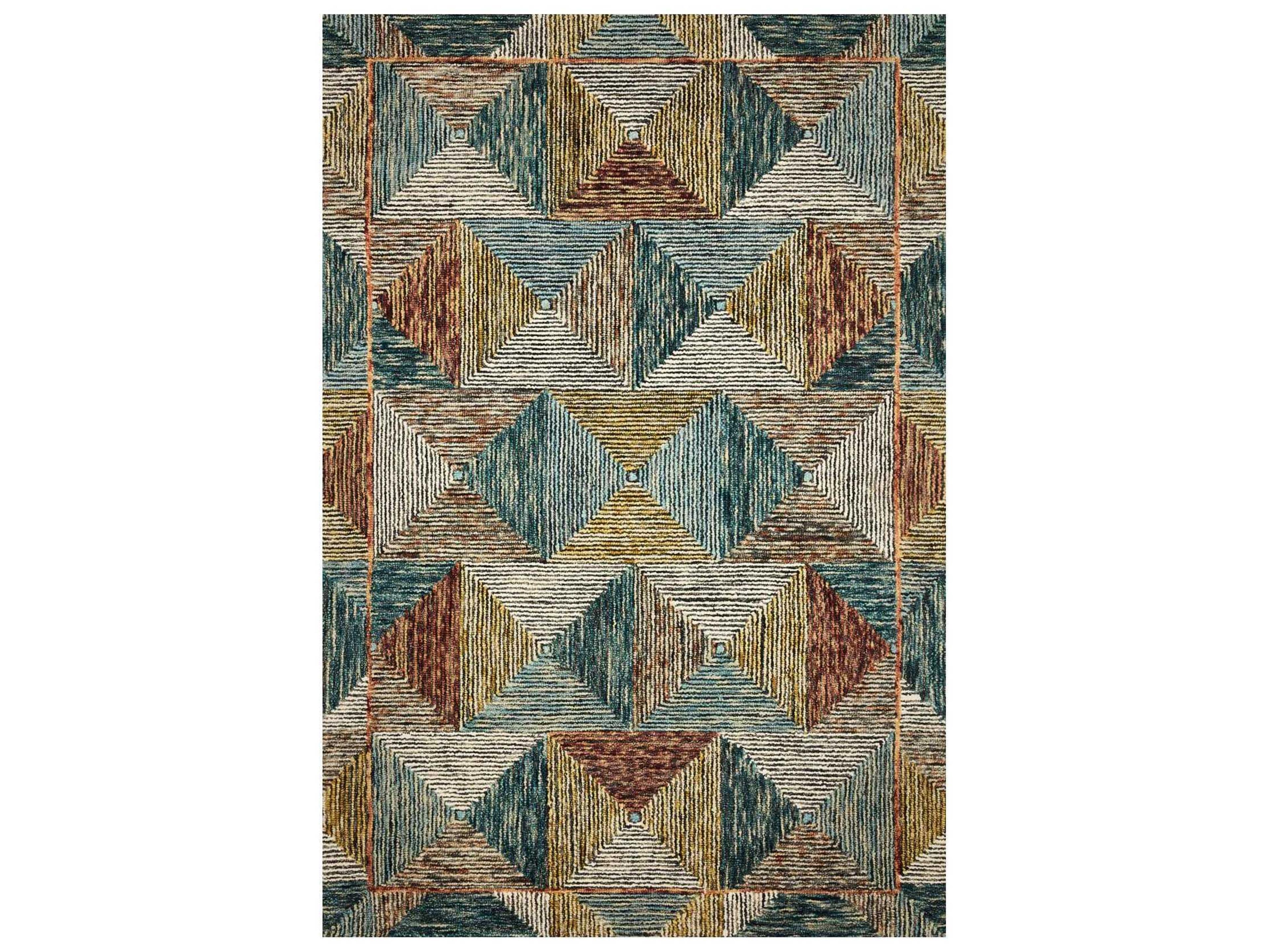Loloi Rugs Spectrum Bordered Runner Area Rug
