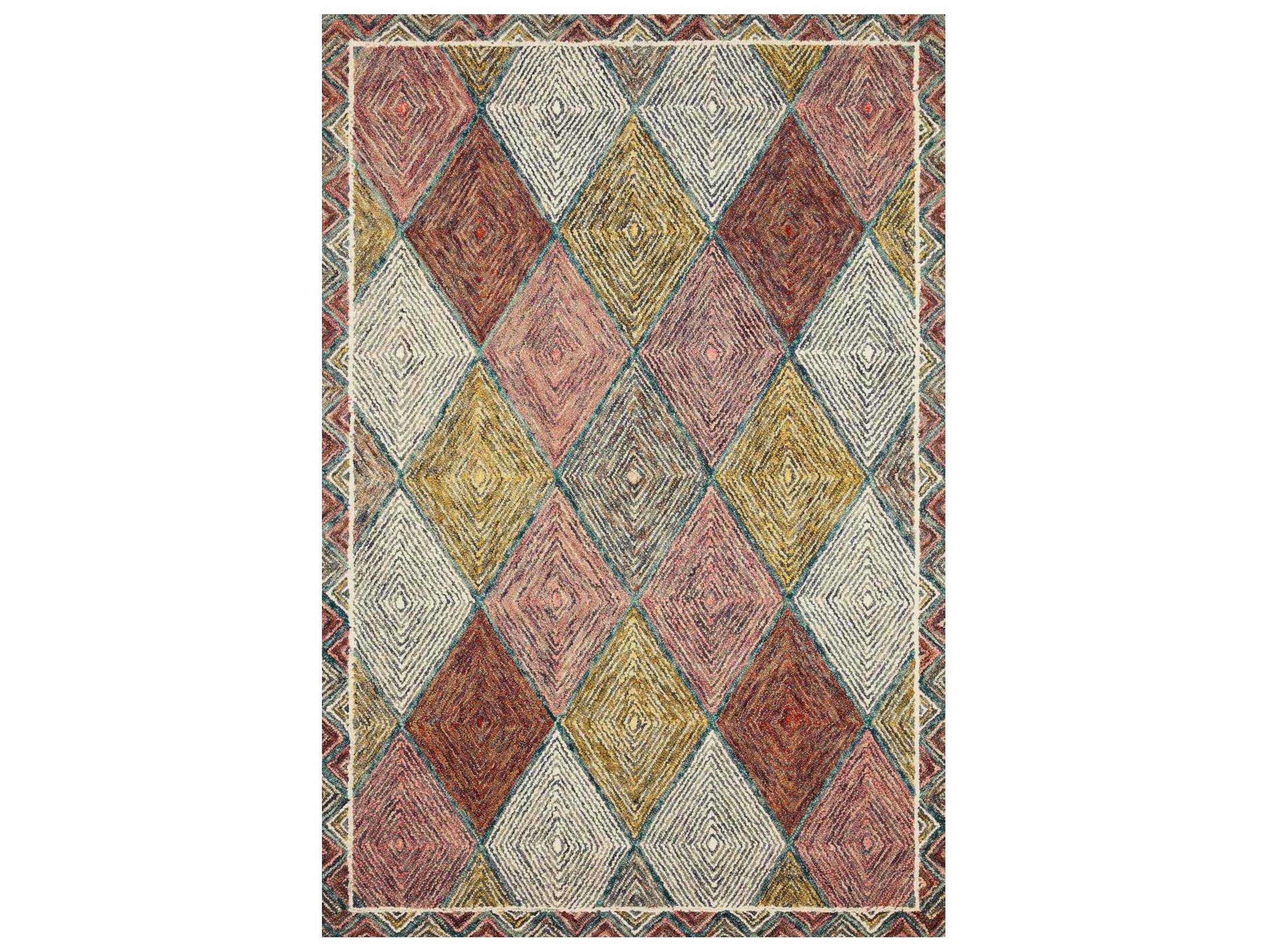 Loloi Rugs Spectrum Bordered Runner Area Rug