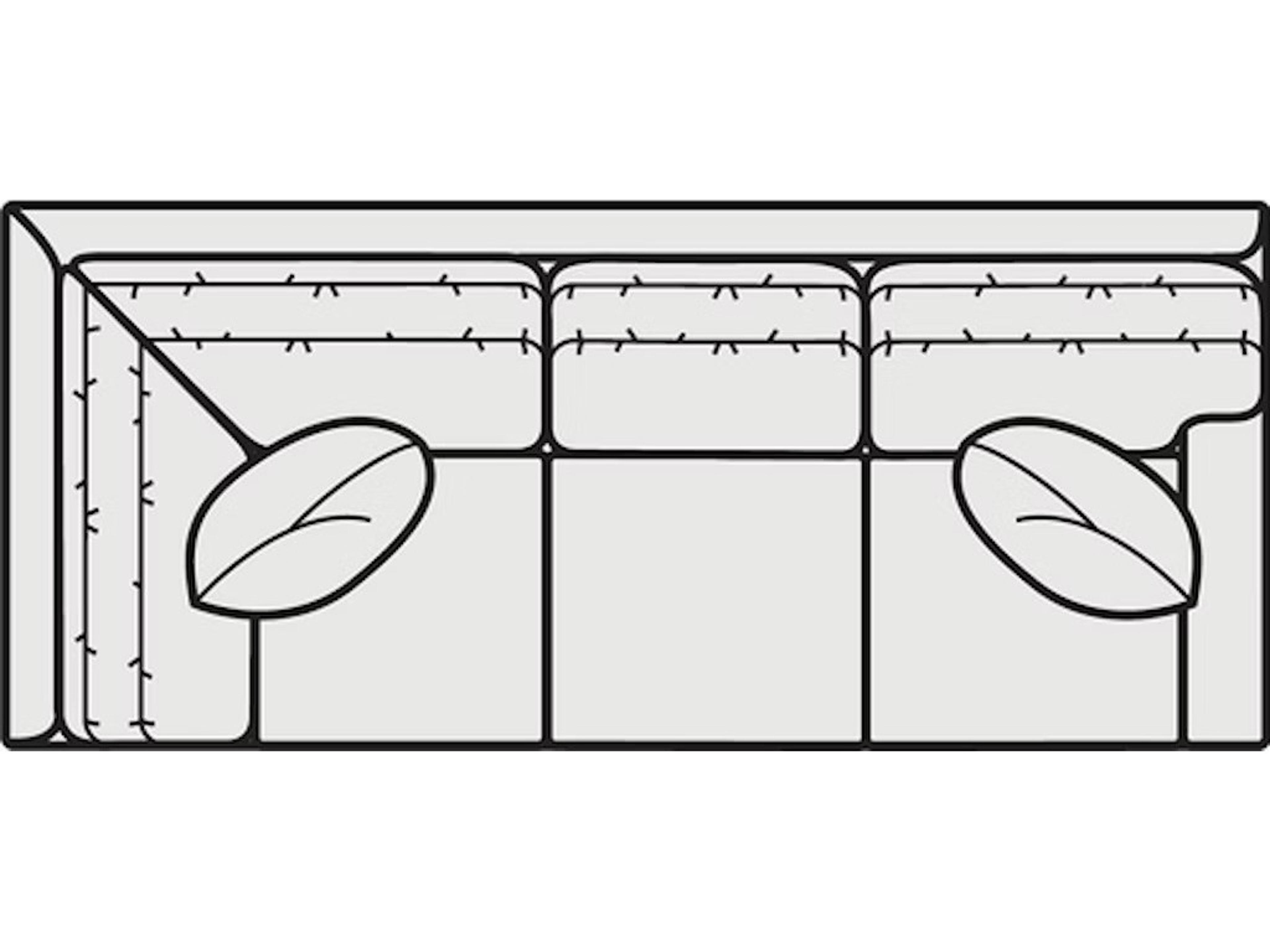 Lillian August Designer Classics Right Arm Corner Sofa
